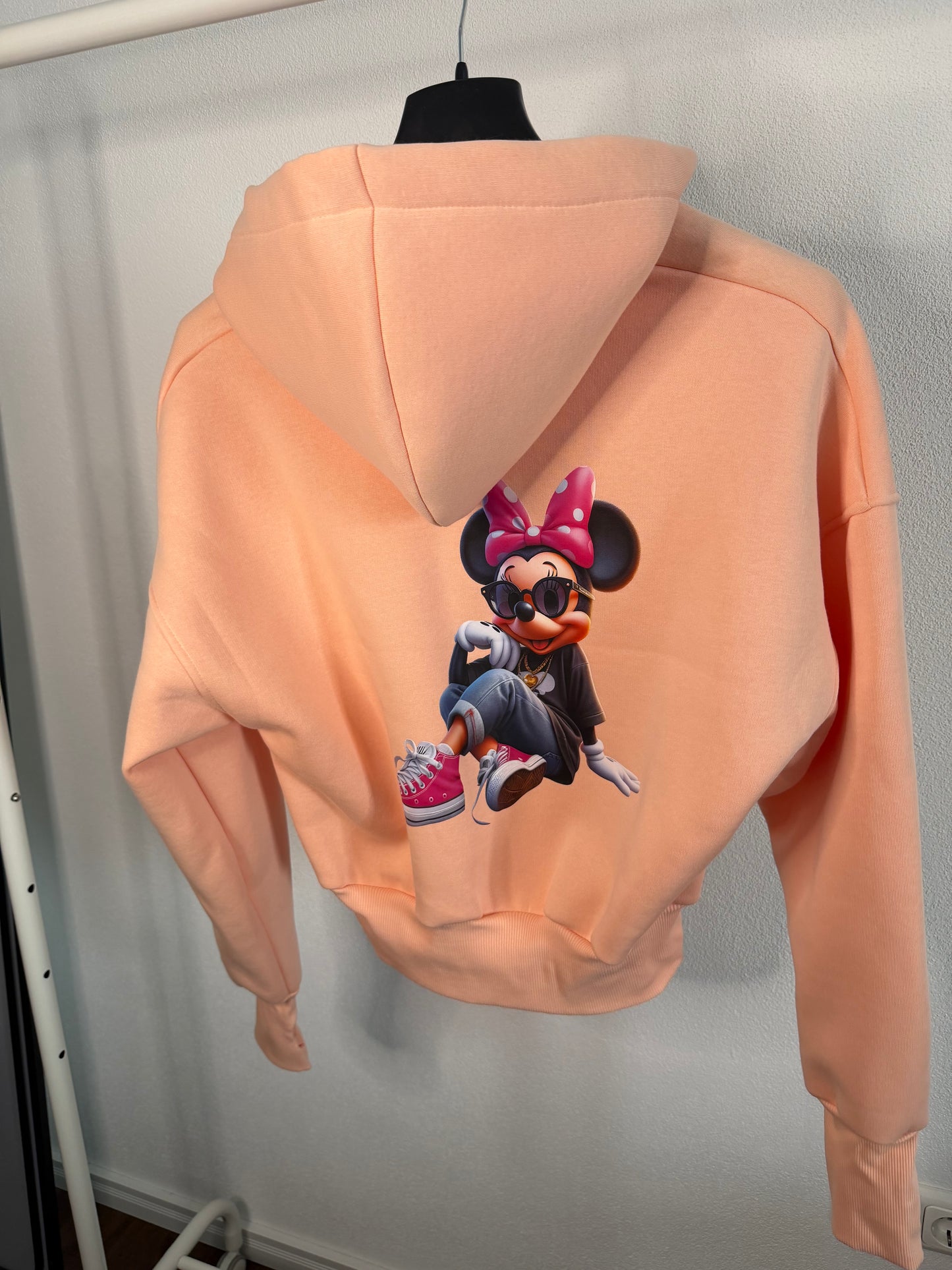 Sweatshirt LALU Mickey Mouse | Aprikose