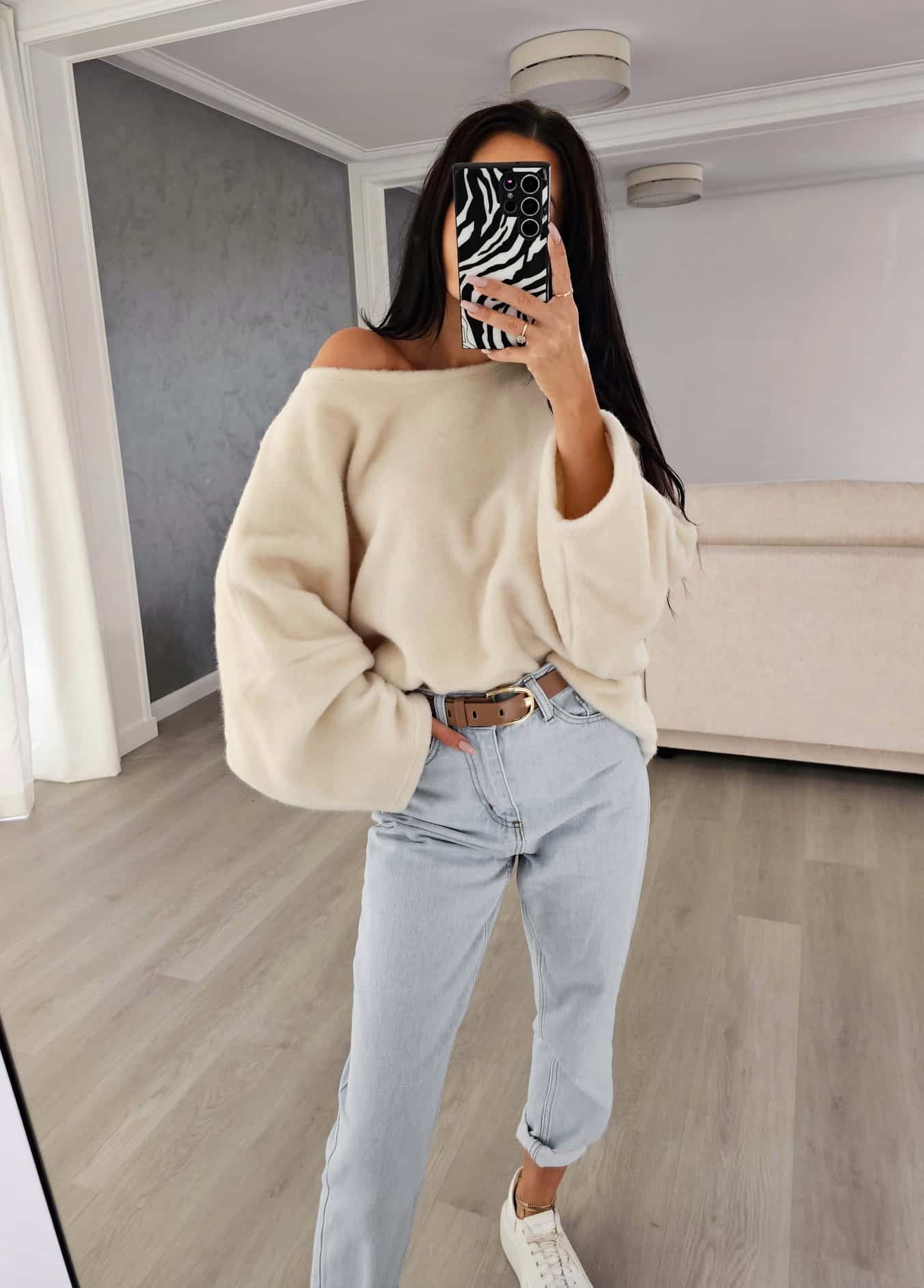 Pullover ALPAKA - ecru