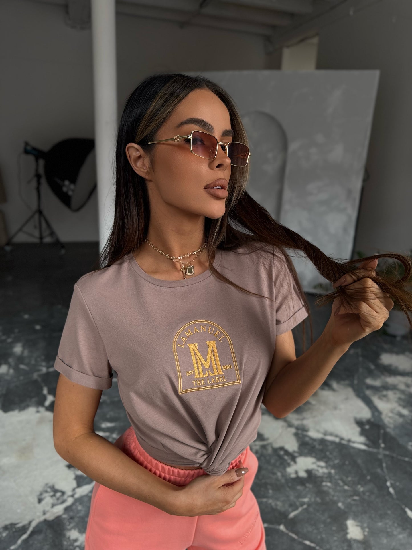 T- Shirt Aura La Manuel beige