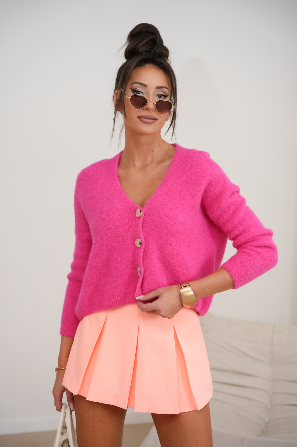 Pullover CHARLI - Fuchsie