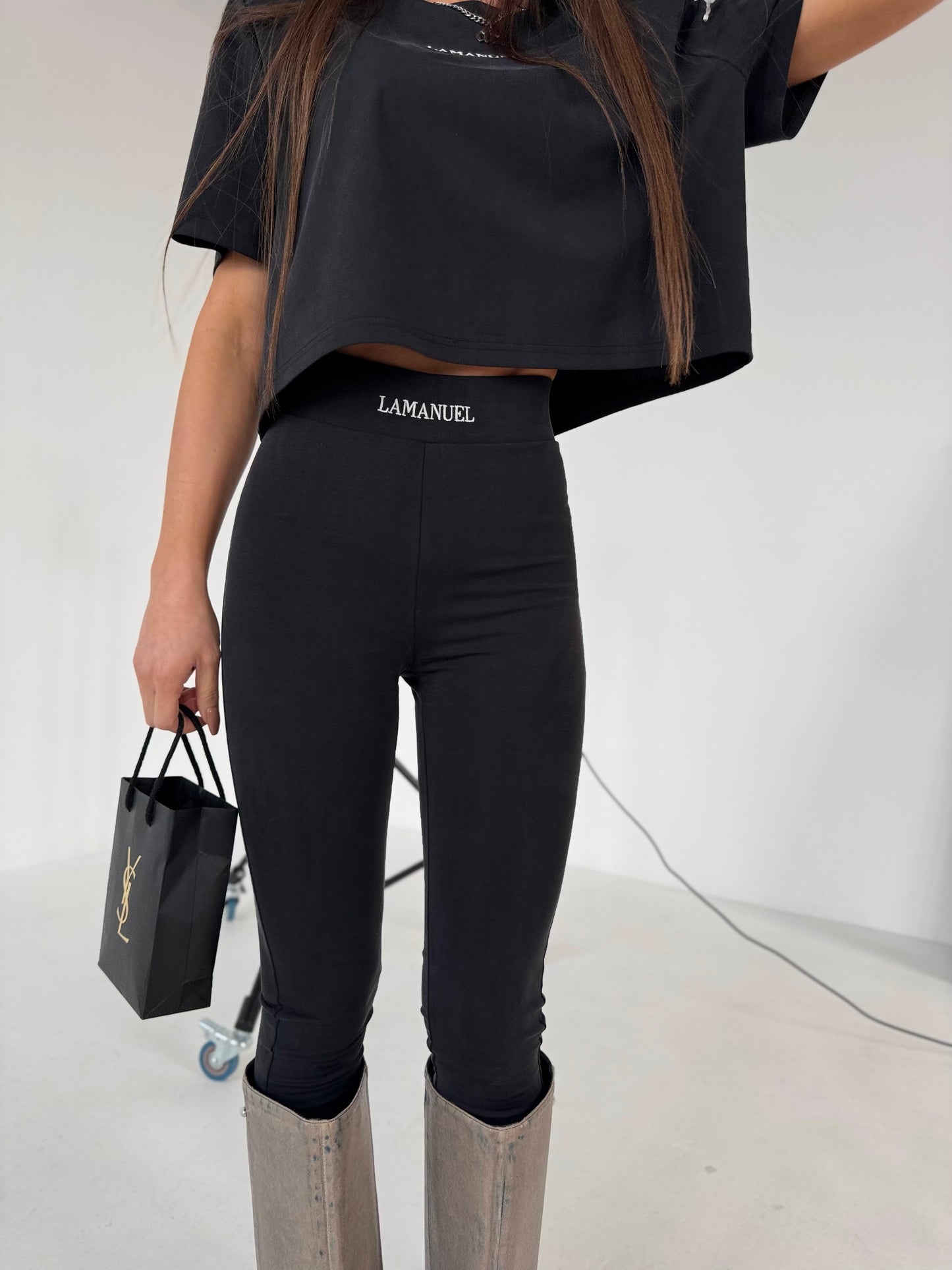 Leggings ADORE LA MANUEL schwarz