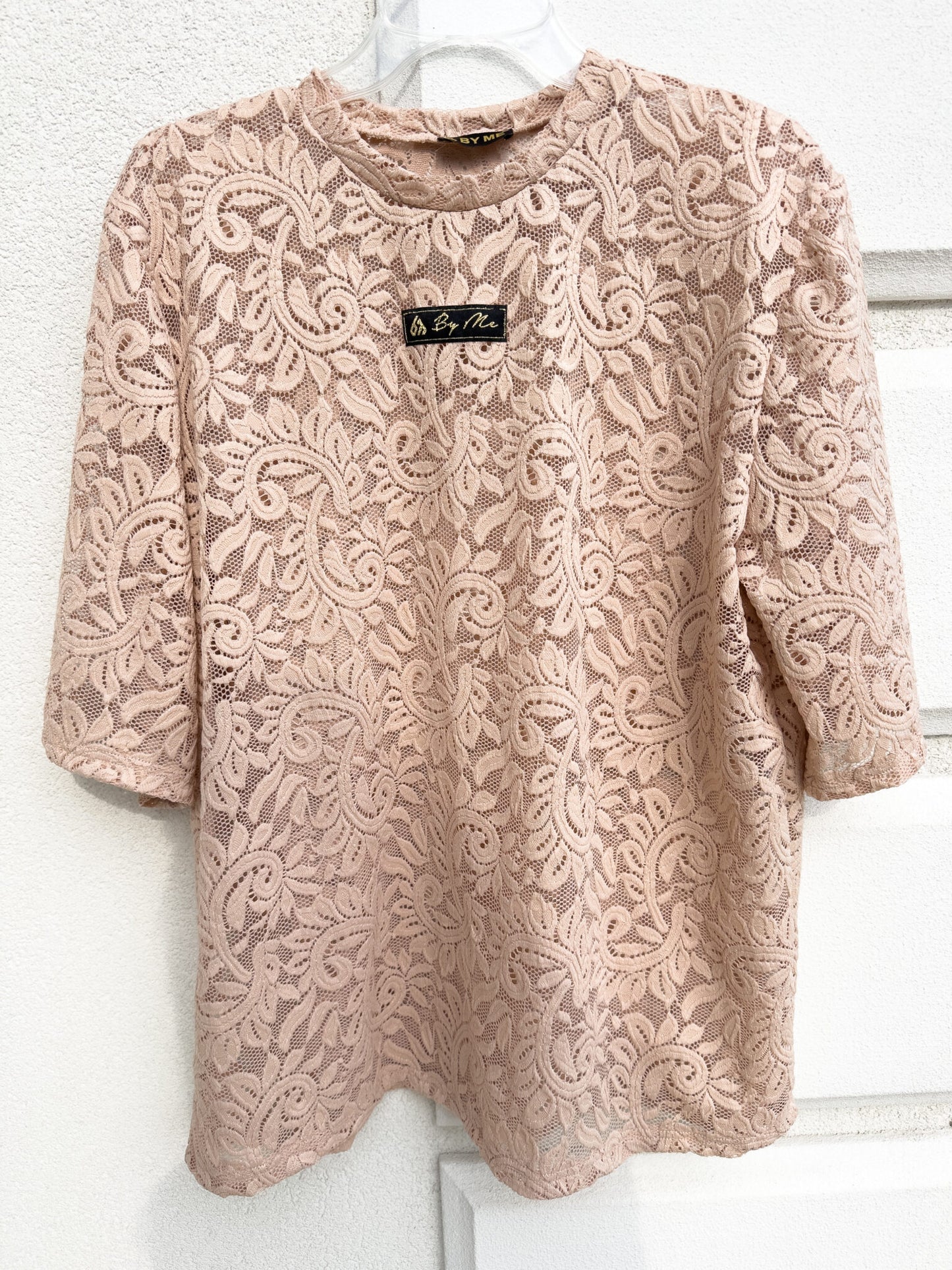 T- Shirt MARMARIS II Spitze- puder-rosa
