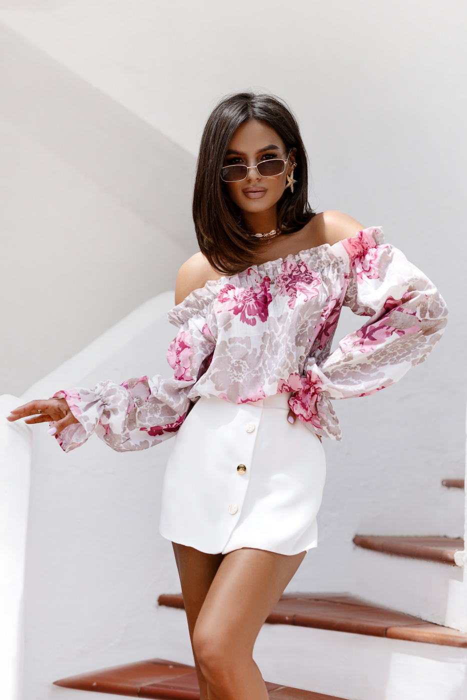 Off- Schoulder Bluse MIA Primarosa