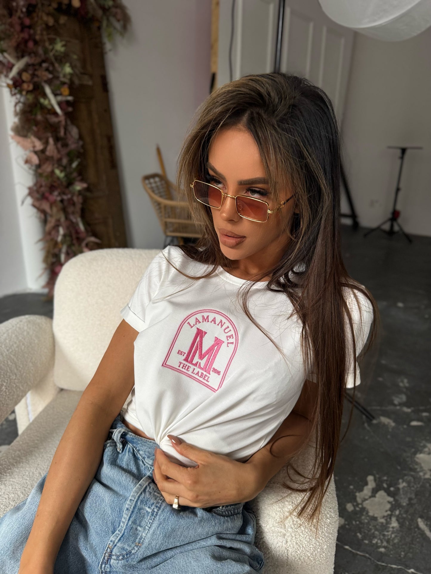 T- Shirt Aura La Manuel ecru