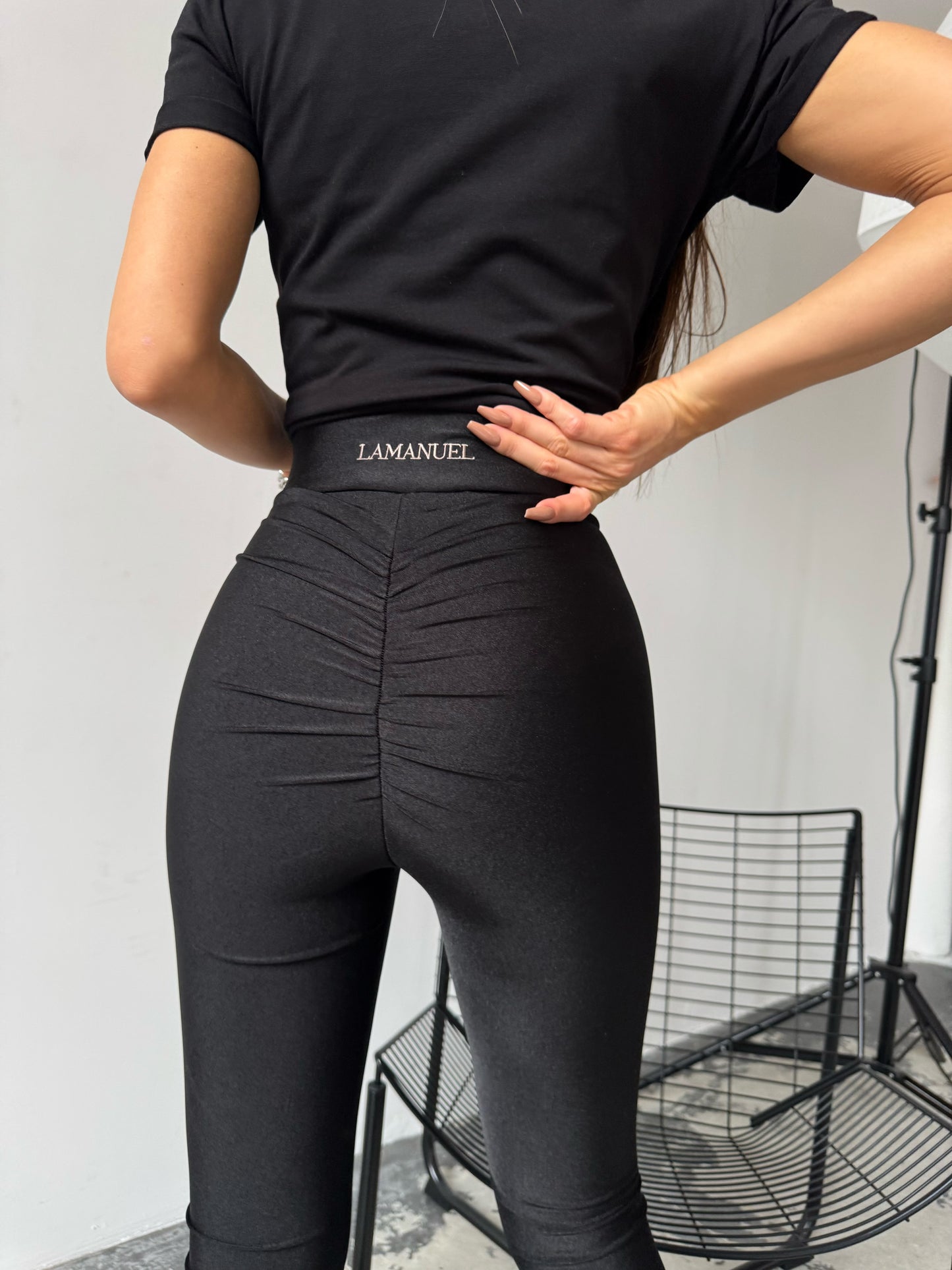 Leggings BEFORE LA MANUEL schwarz