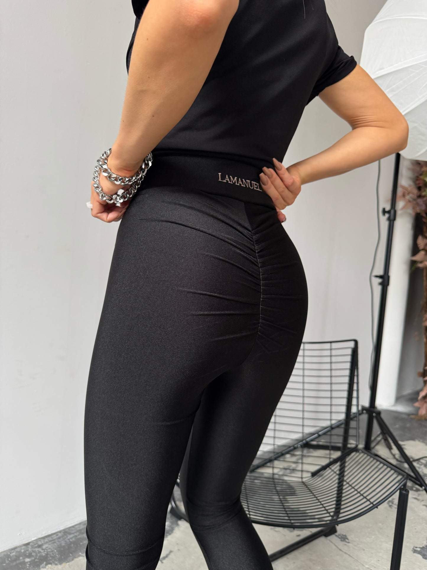 Leggings BEFORE LA MANUEL schwarz