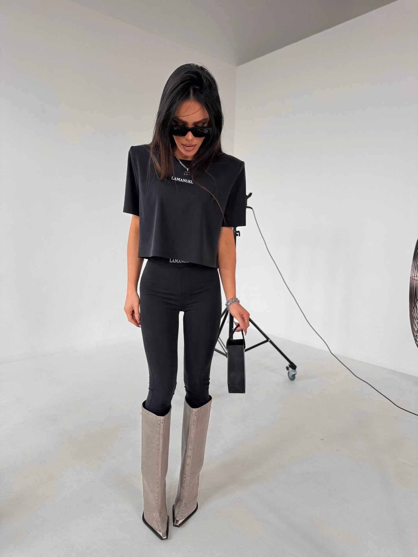 Leggings ADORE LA MANUEL schwarz