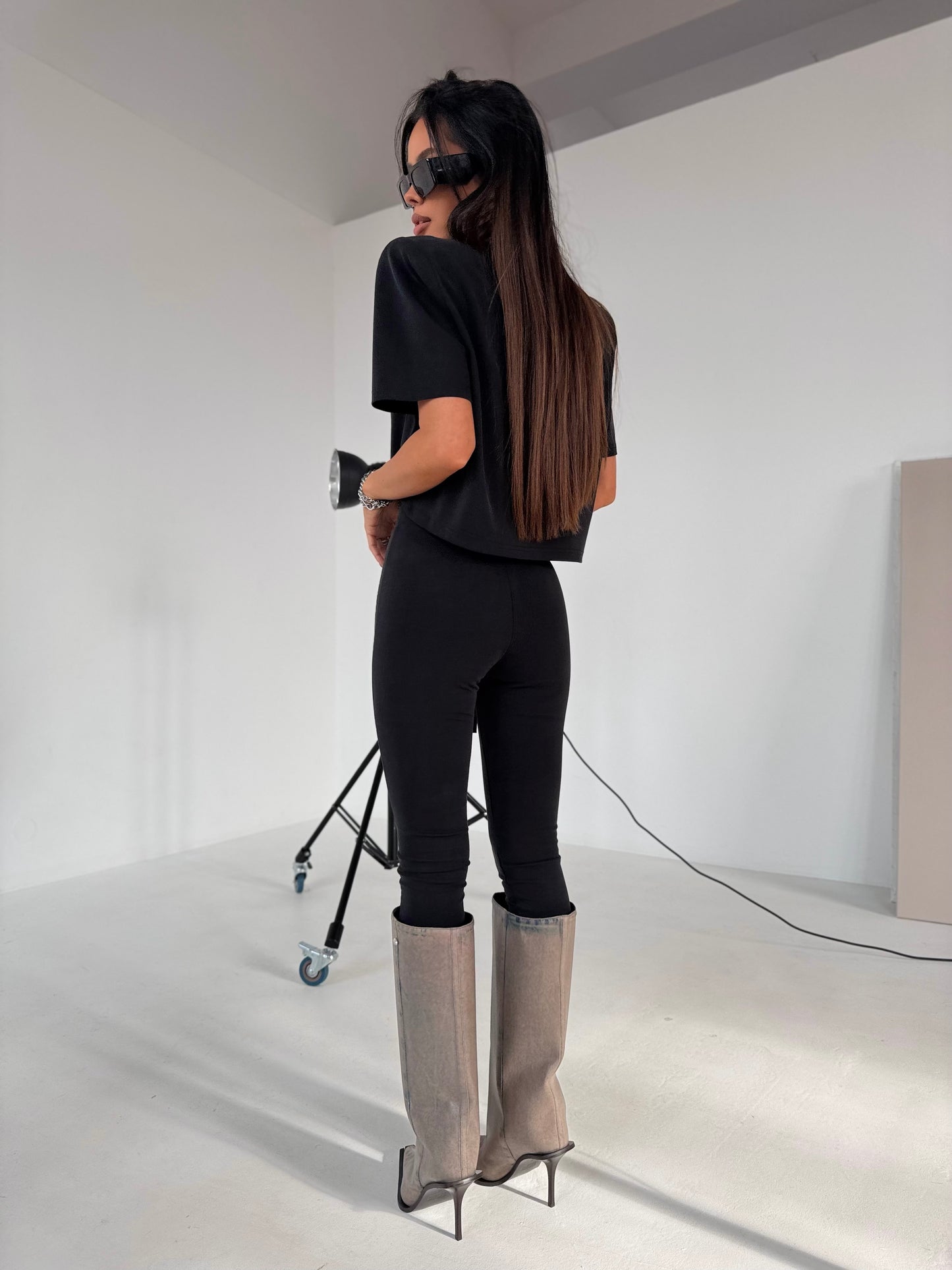 Leggings ADORE LA MANUEL schwarz