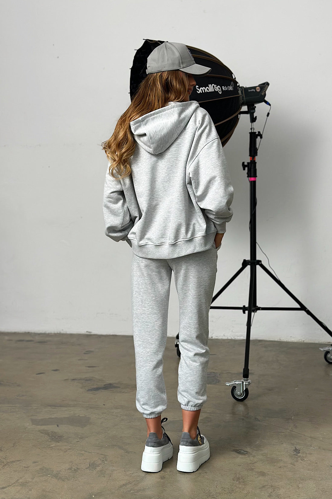 Sweatshirt Damen BG SASSY BRANDENBURG COUTURE GRAU