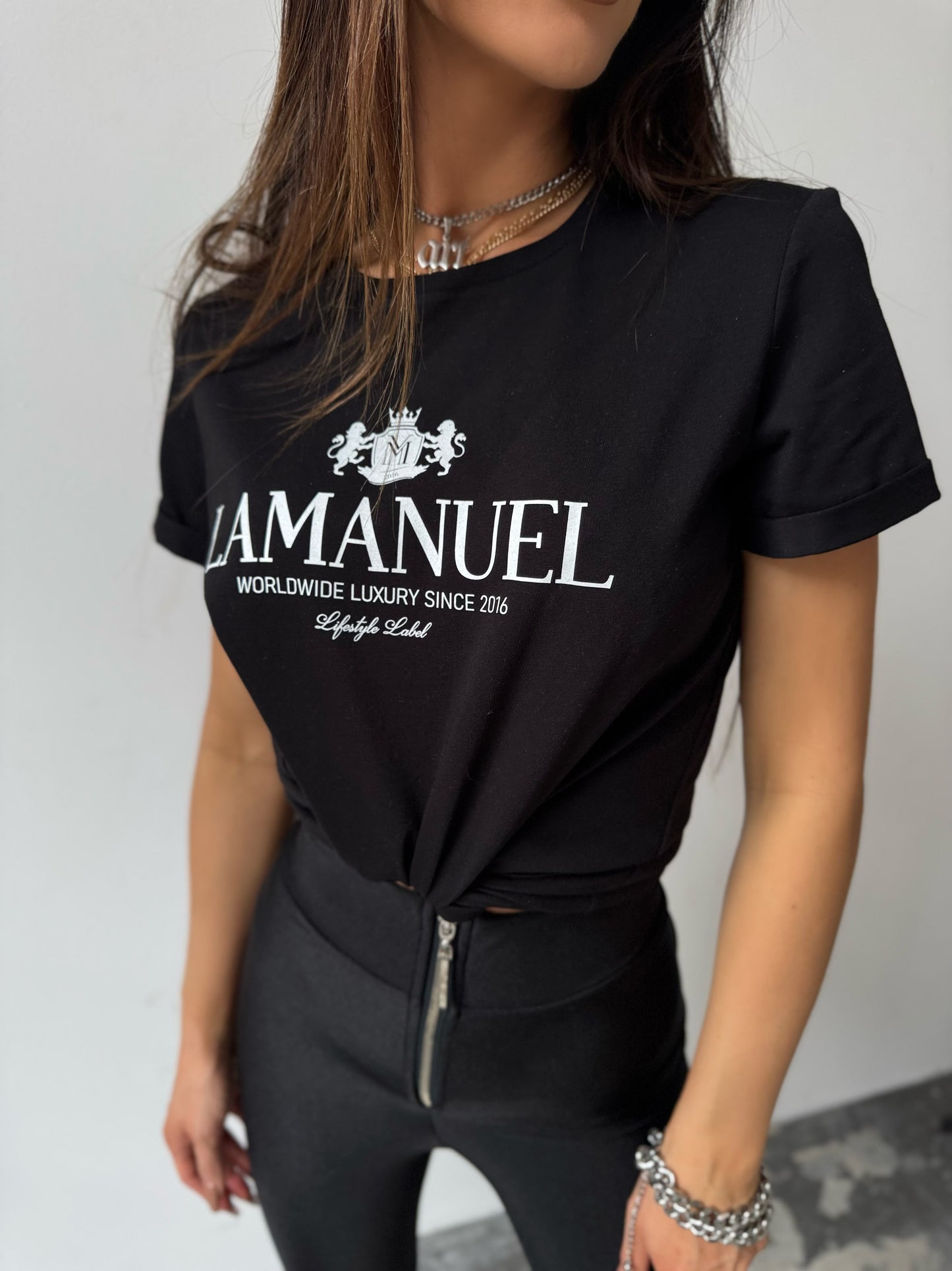 Leggings BEFORE LA MANUEL schwarz