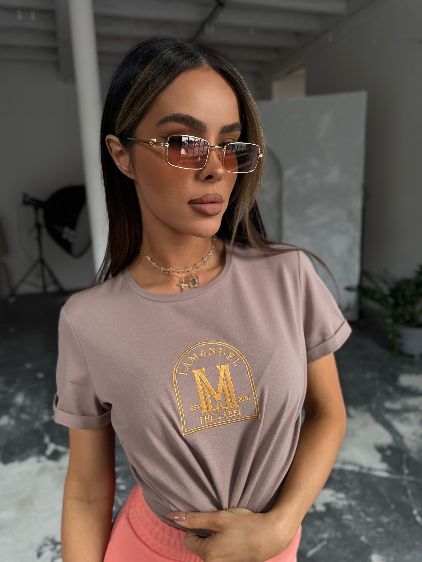 T- Shirt Aura La Manuel beige