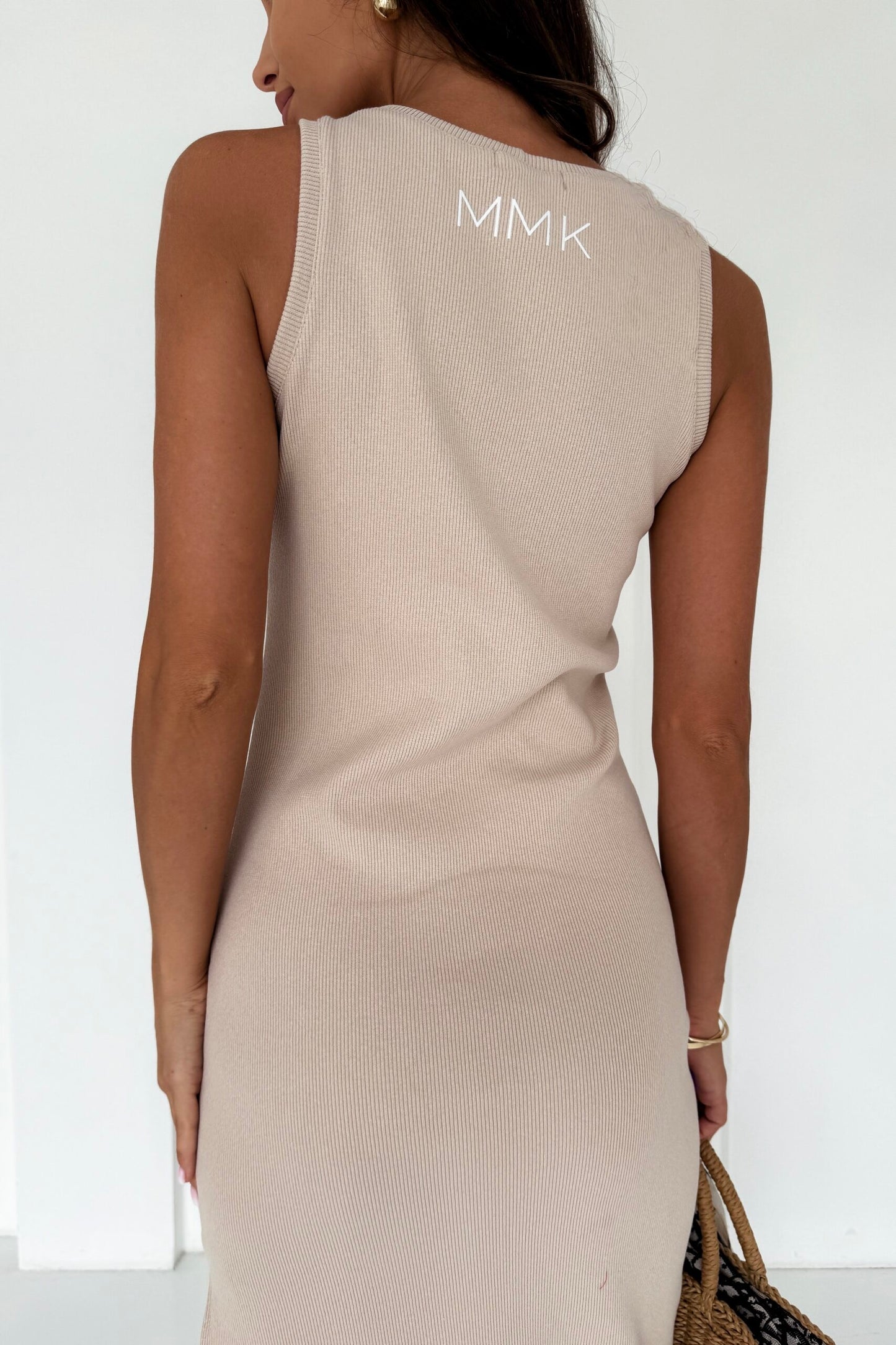 Kleid Jennifer Basic Beige