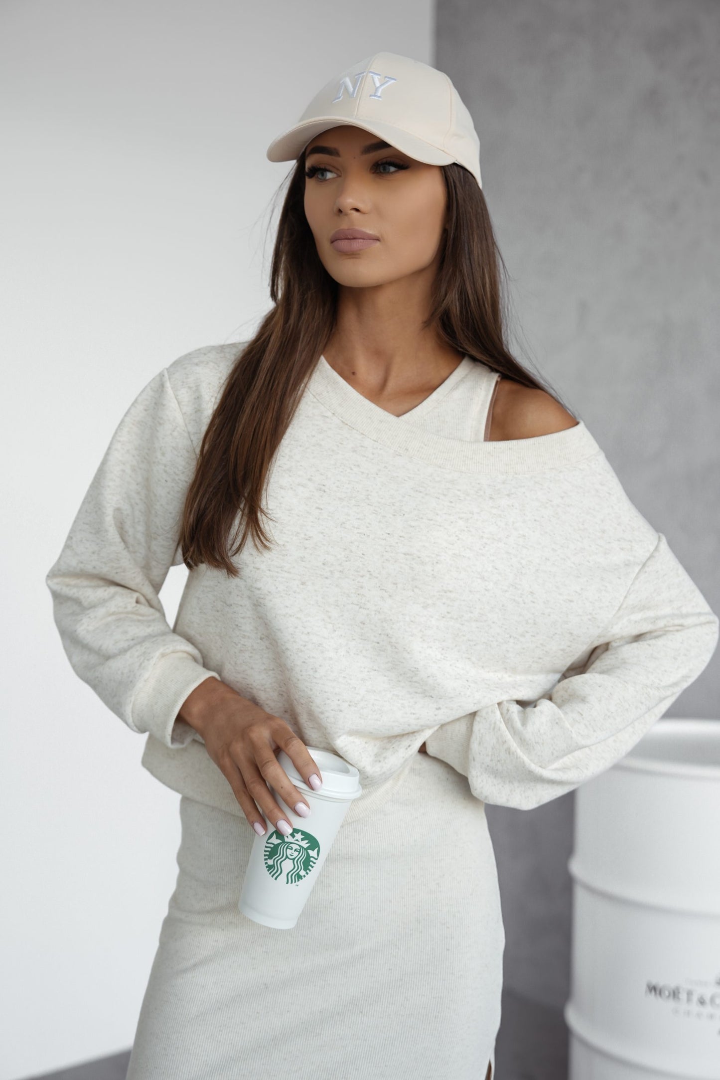 Sweatshirt EMMA Leinen