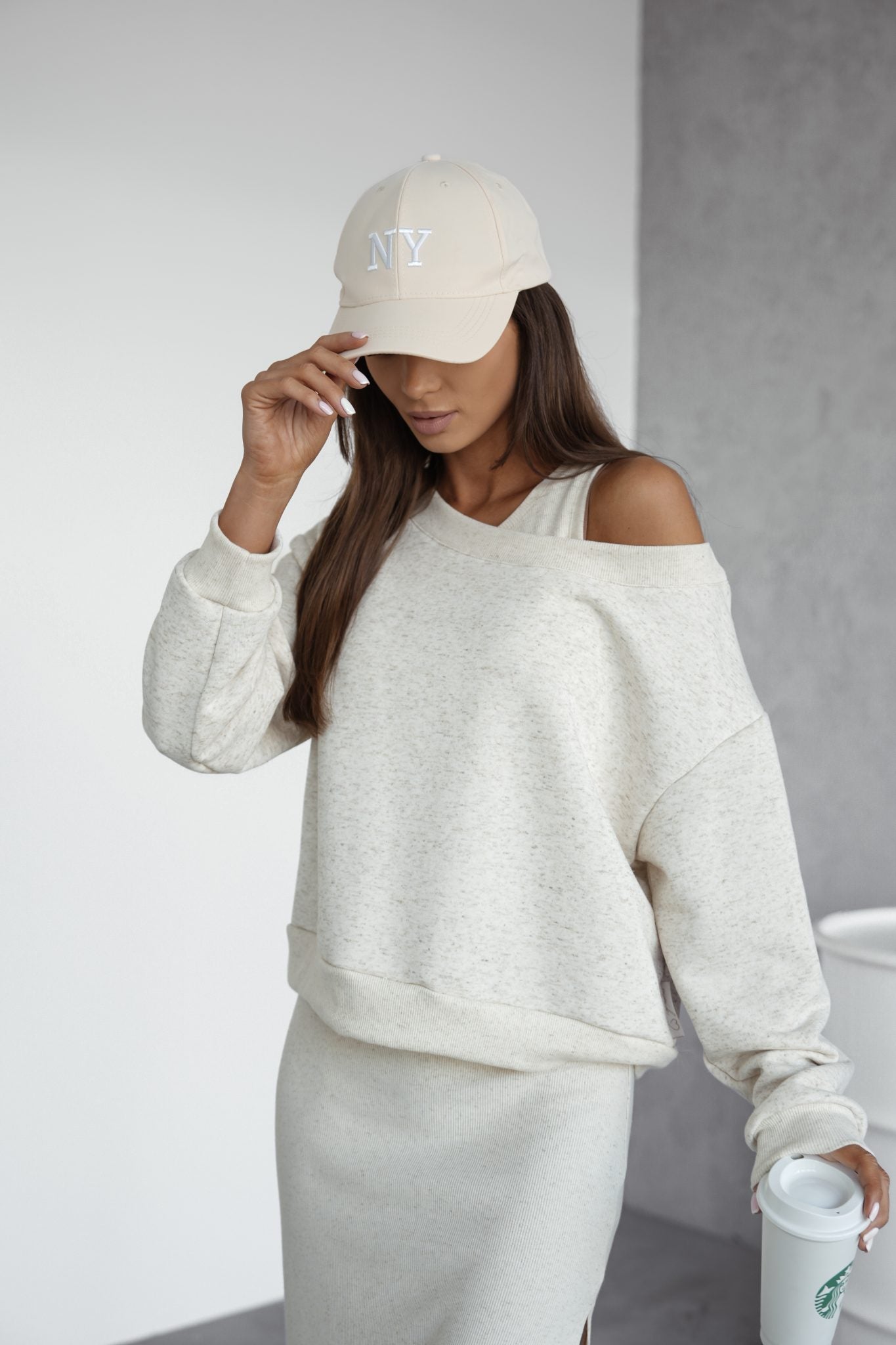 Sweatshirt EMMA Leinen