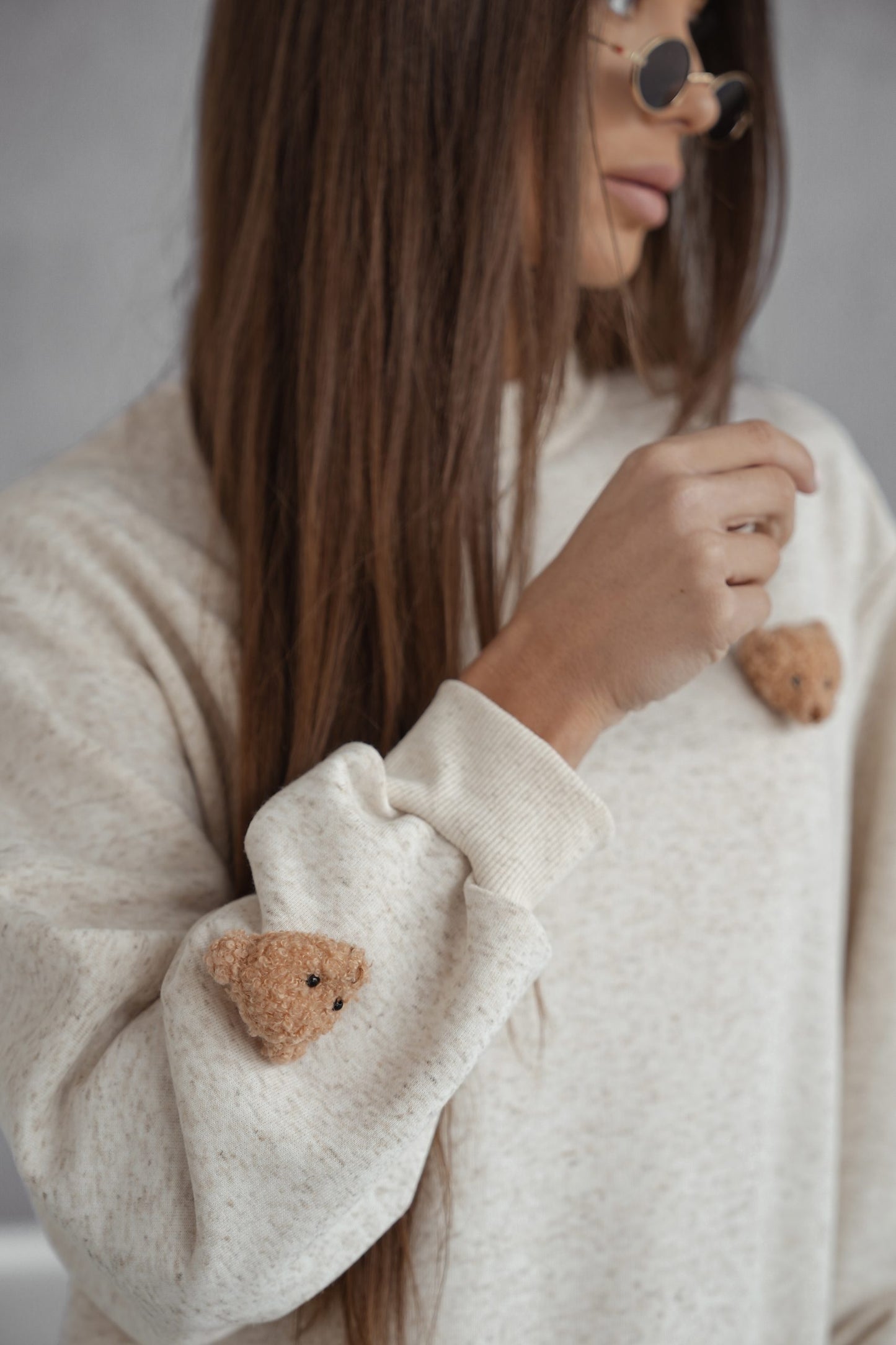 ROYAL TEDDY Sweatshirt Leinen