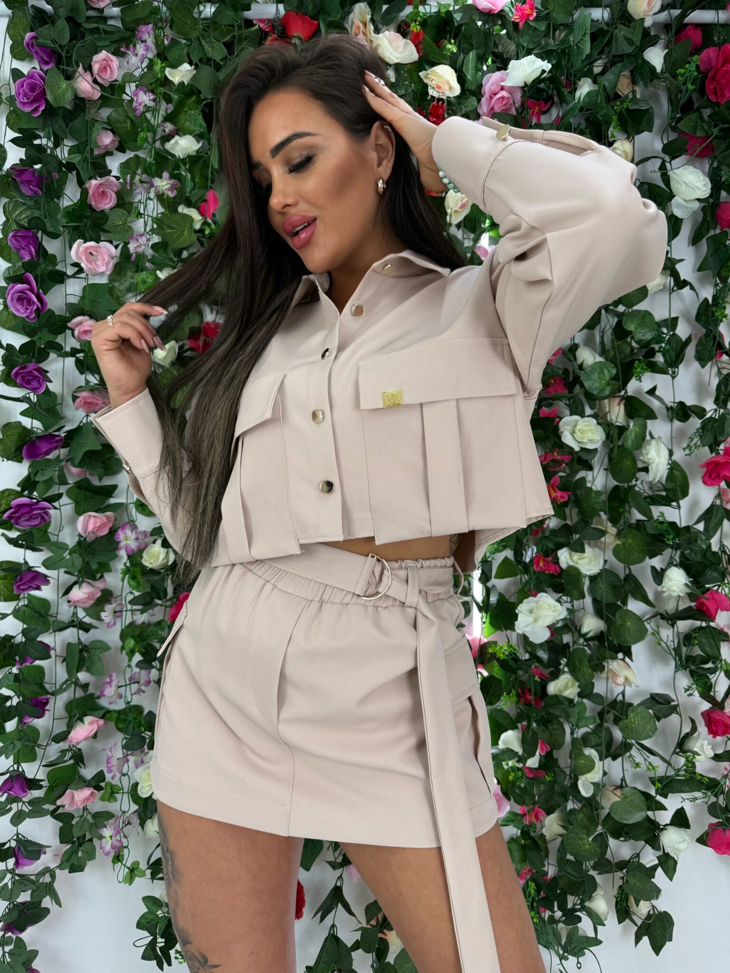 Zweiteiler Dolly beige