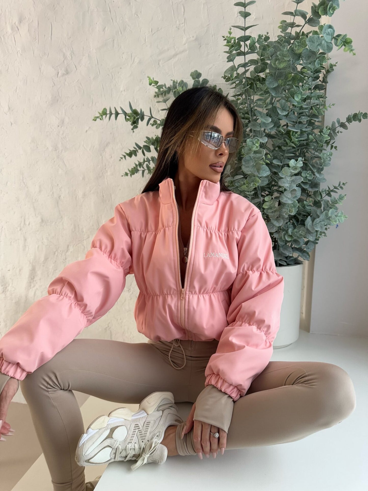Damen Übergangsjacke La Manuel TEASER Puderrosa One Size