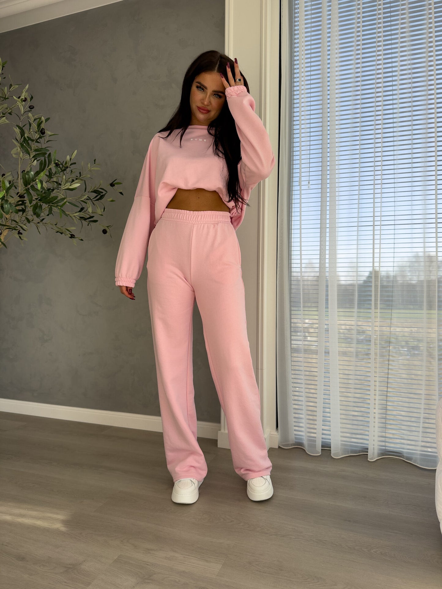 Damenset Sportanzug Damen Zweiteiler SYDNEY rosa