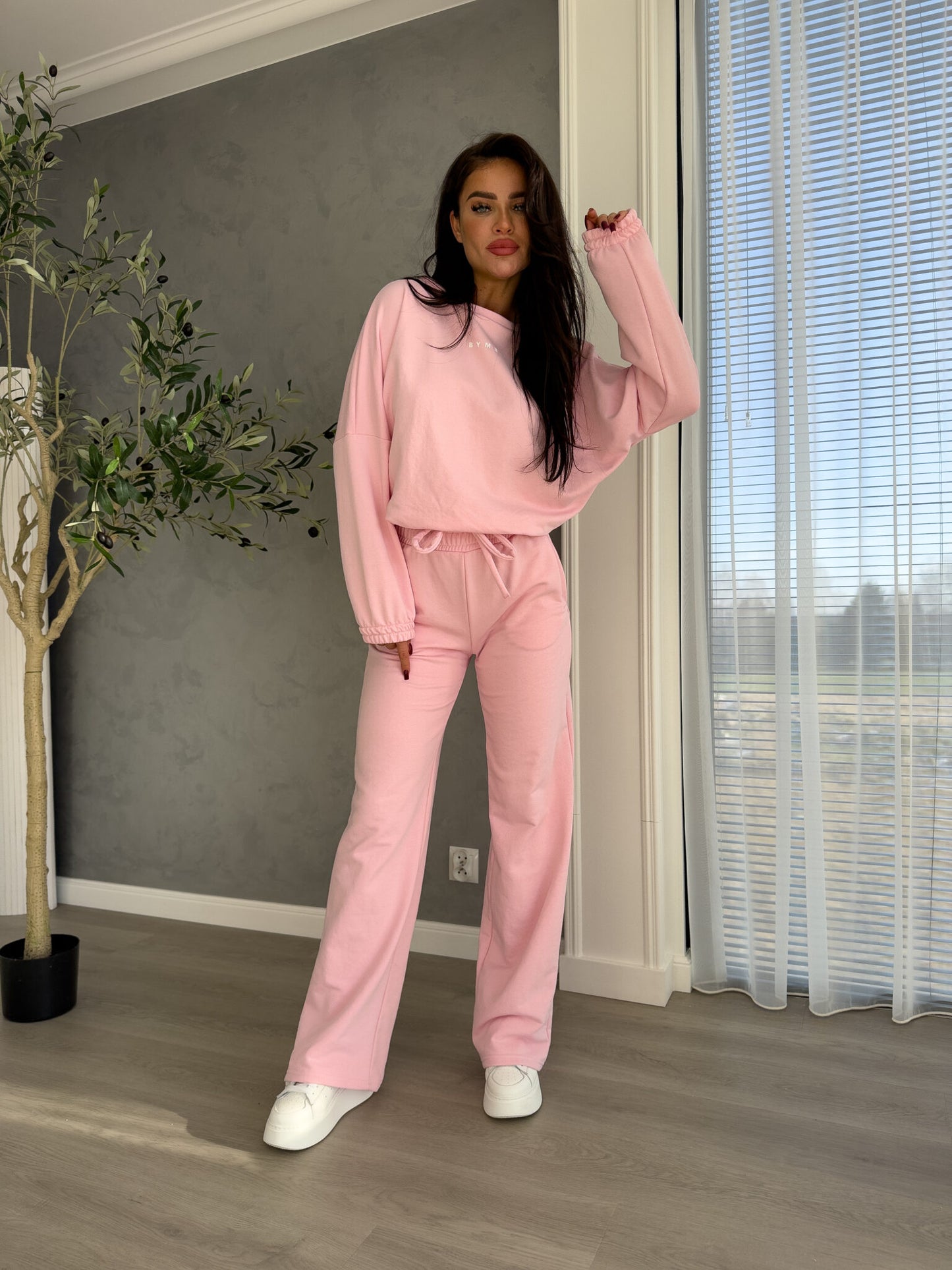 Damenset Sportanzug Damen Zweiteiler SYDNEY rosa