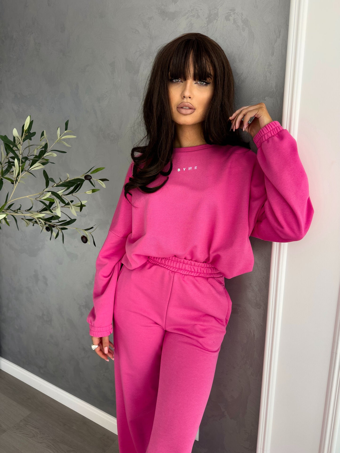 Damenset Sportanzug Damen Zweiteiler SYDNEY pink