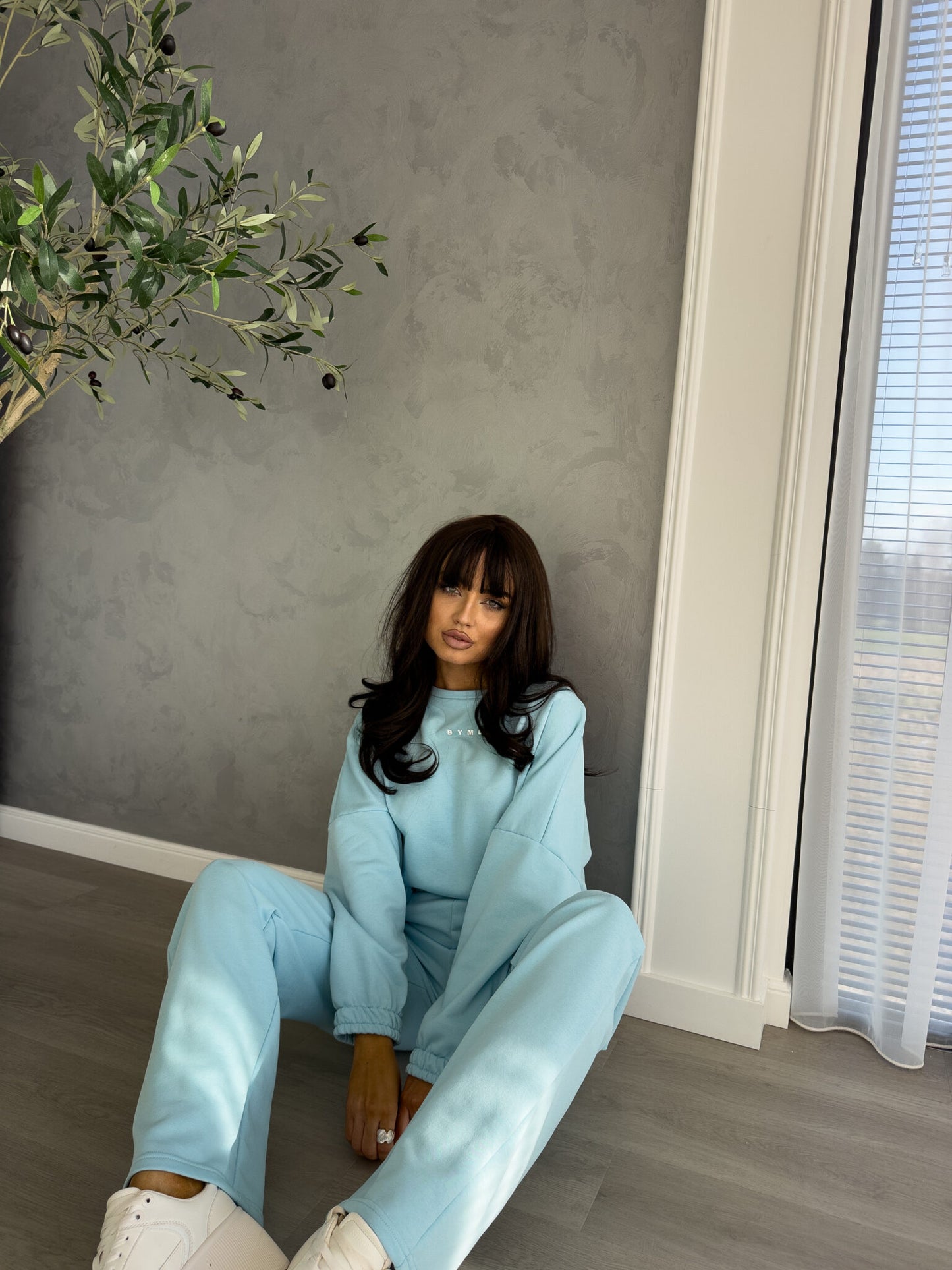 Damenset Sportanzug Damen Zweiteiler SYDNEY hellblau