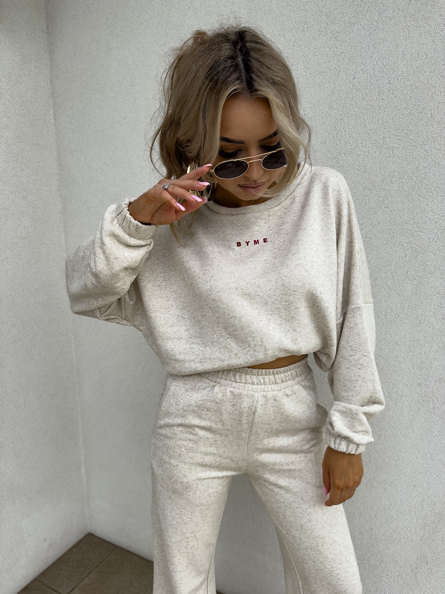 Damenset Sportanzug Damen Zweiteiler SYDNEY Grau