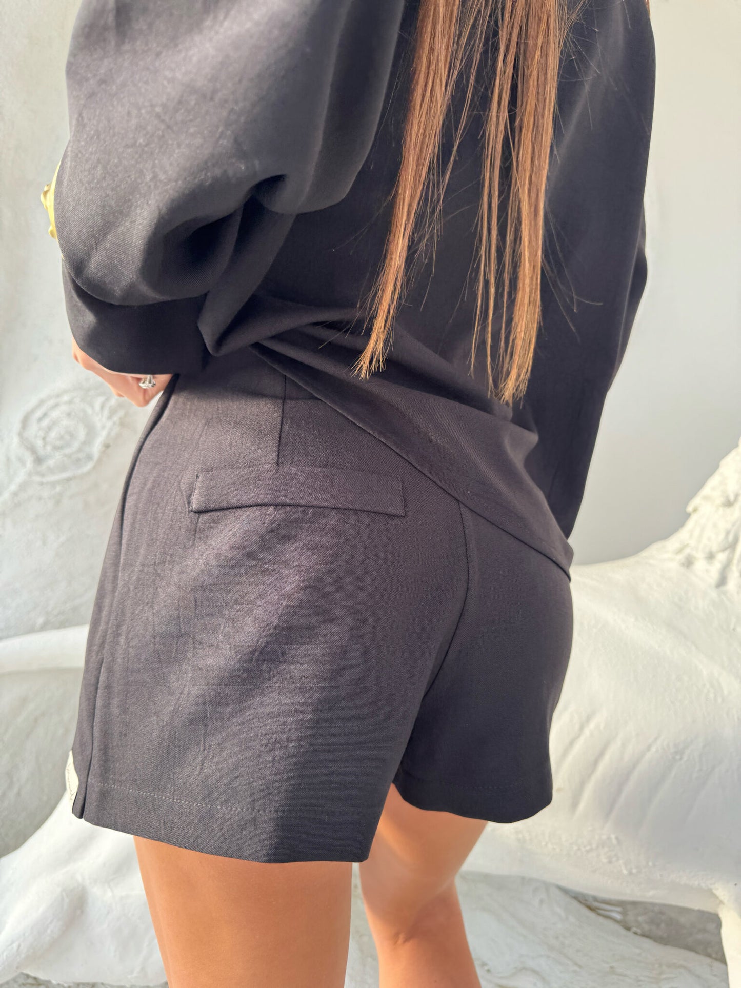Rock- Shorts SAFARI schwarz