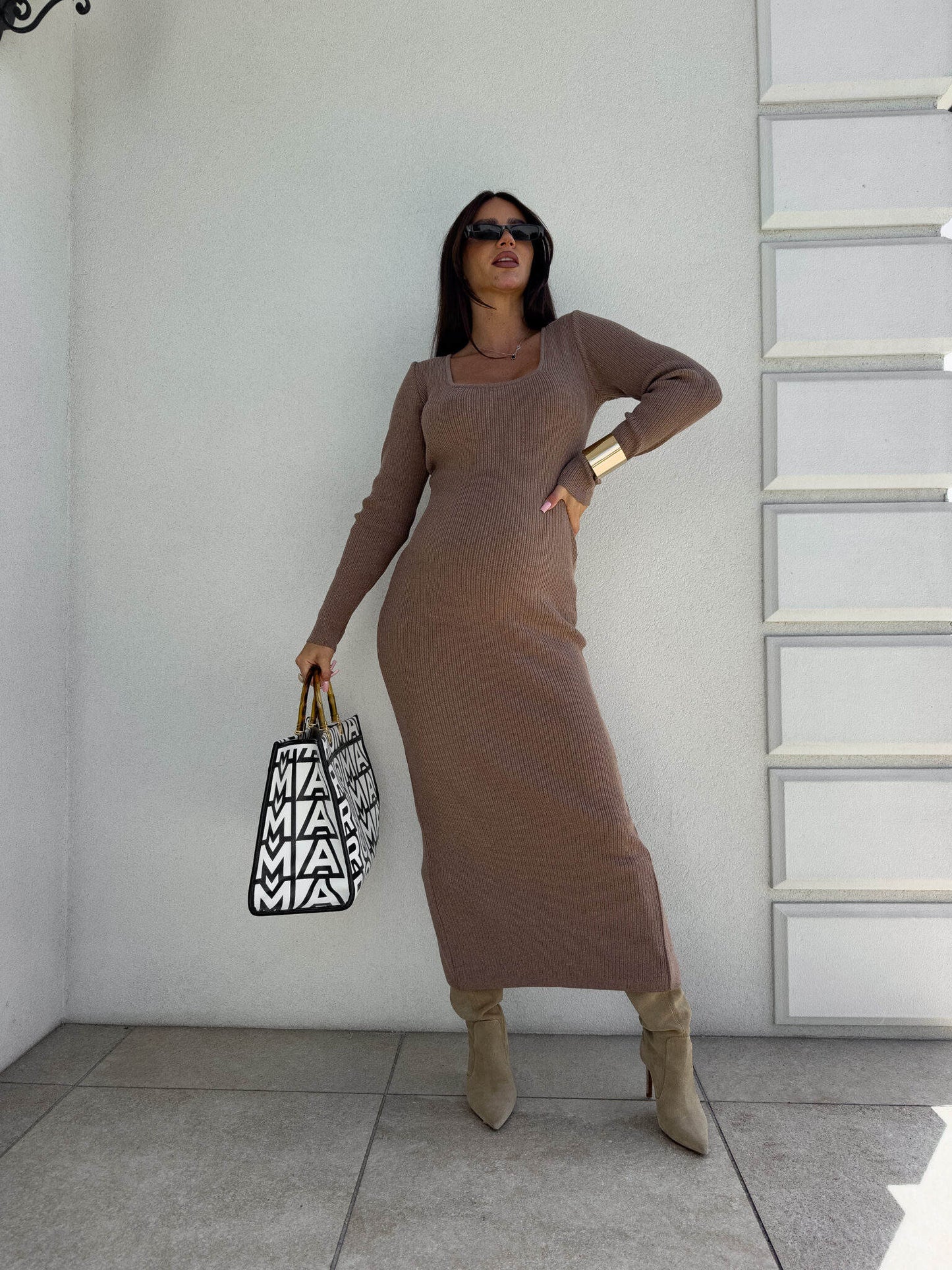 Kleid COYA - mokka
