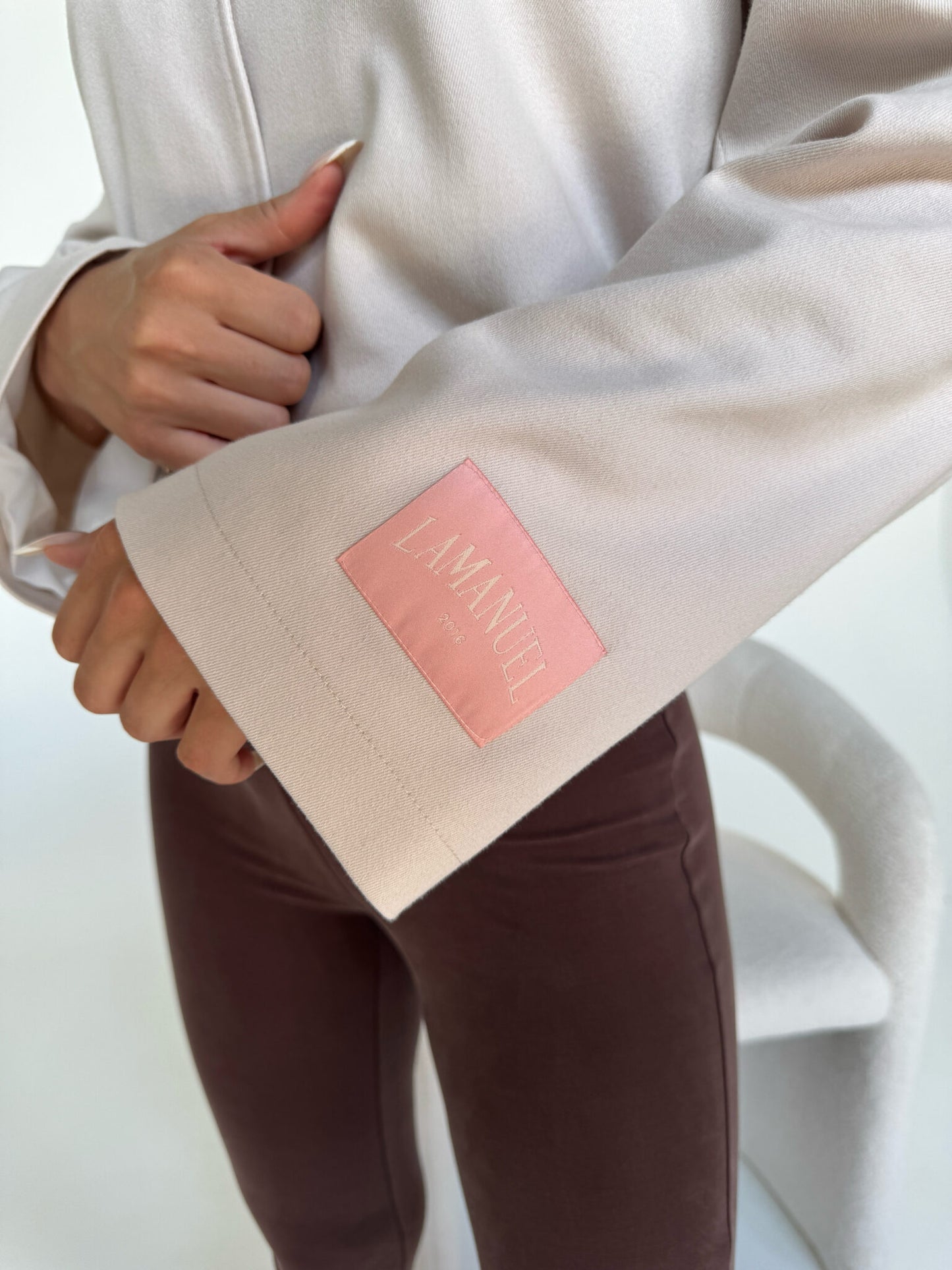 Jacke BIG DEAL beige