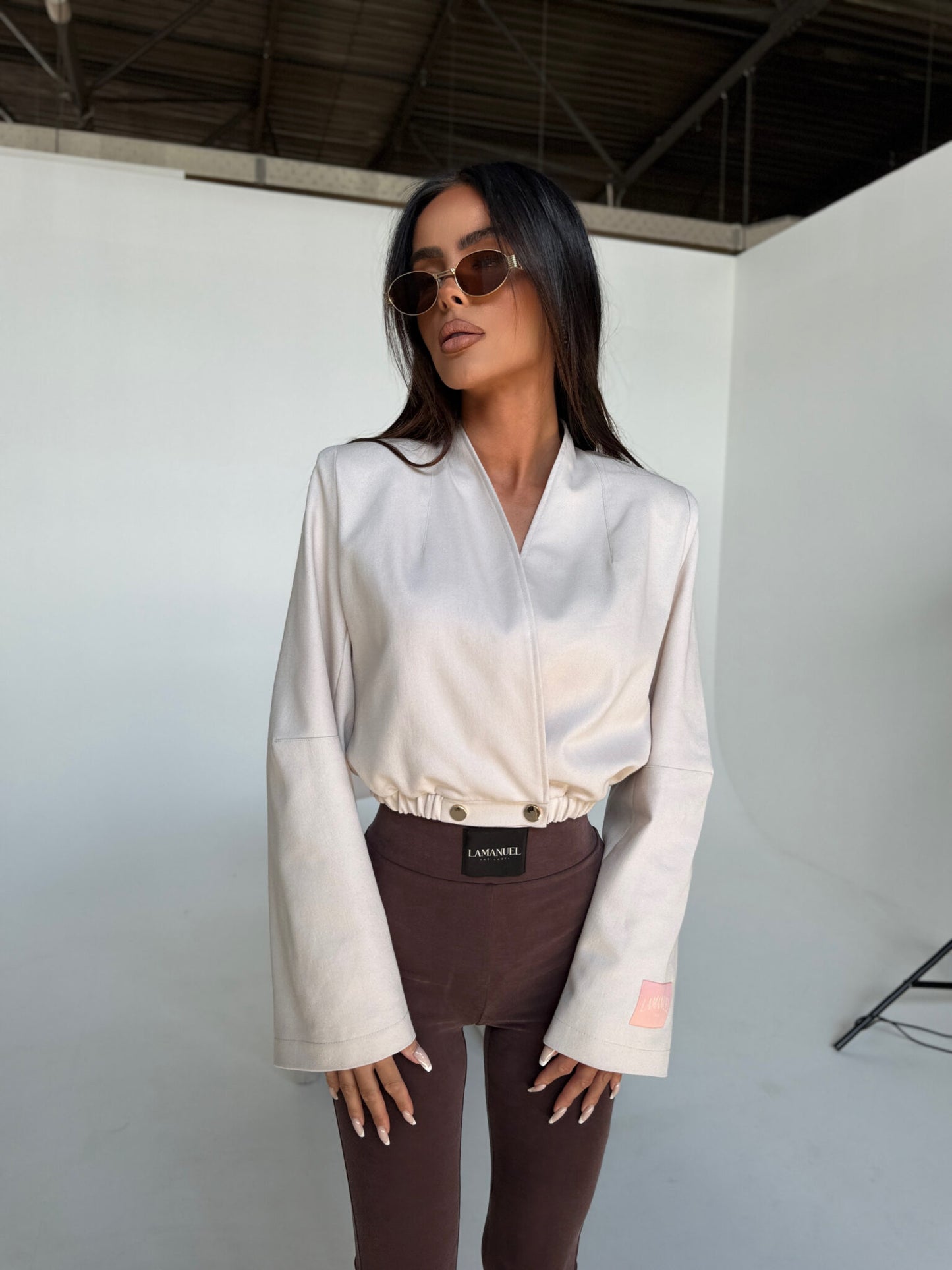 Jacke BIG DEAL beige