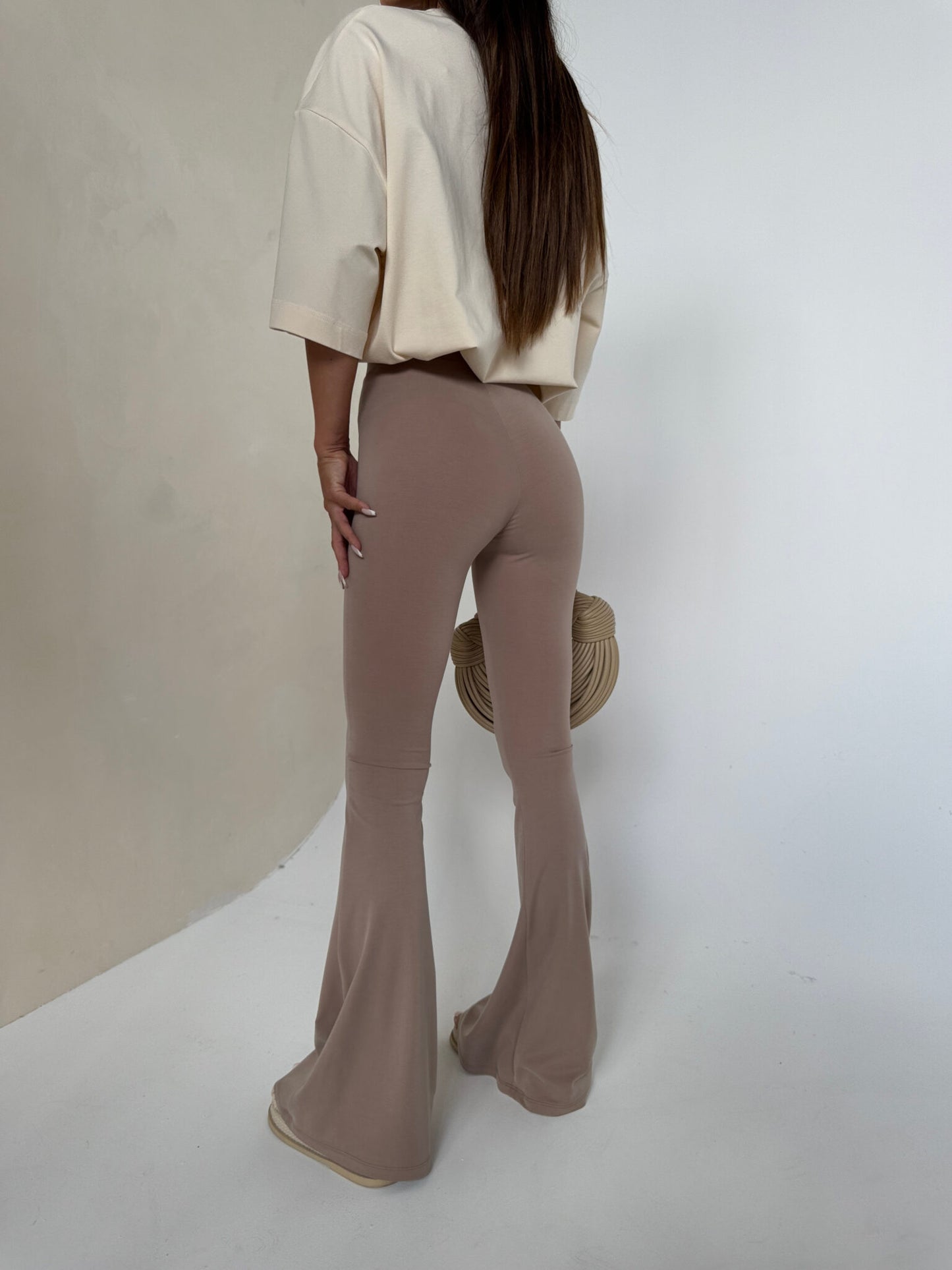 LEGGINGS BLESSED latte