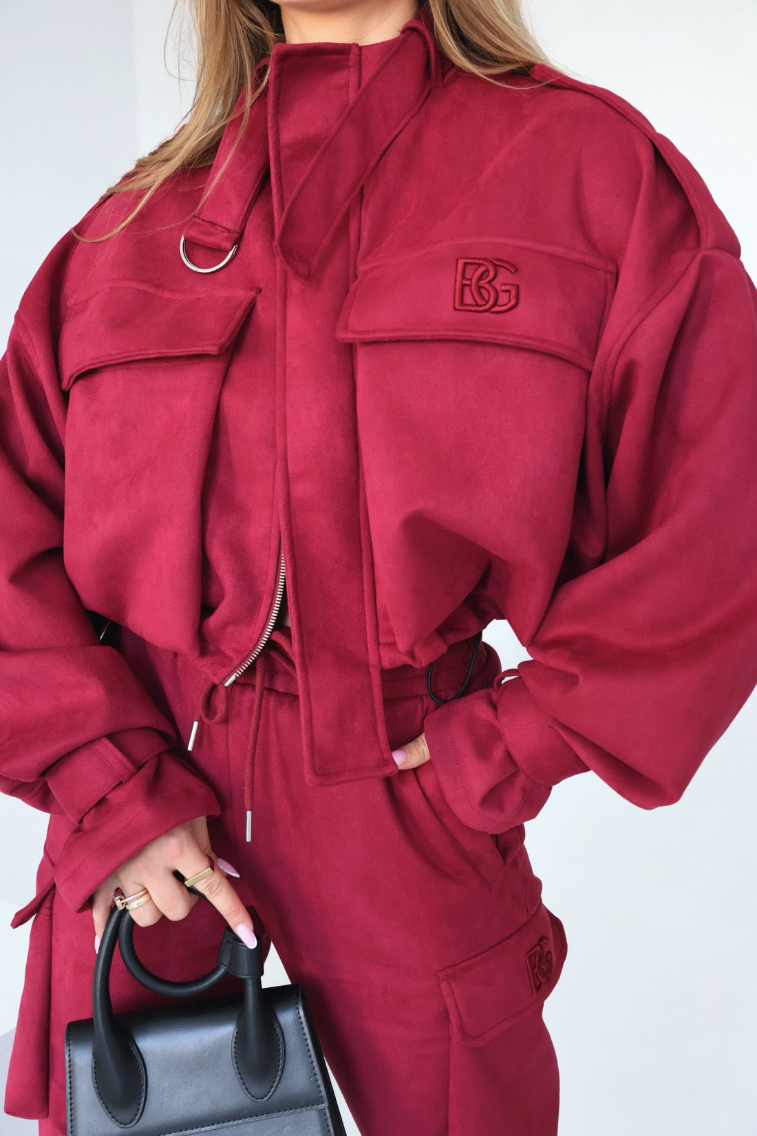 JACKE DAMEN BG MILITARY | BORDEAUX