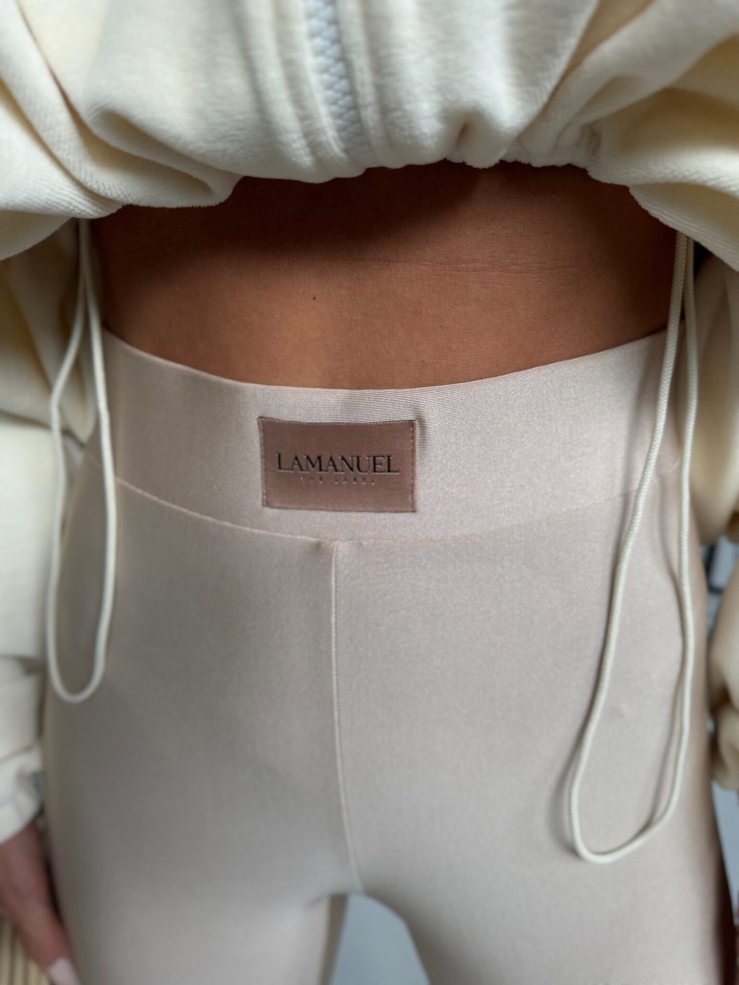 LEGGINGS FAMOUS beige
