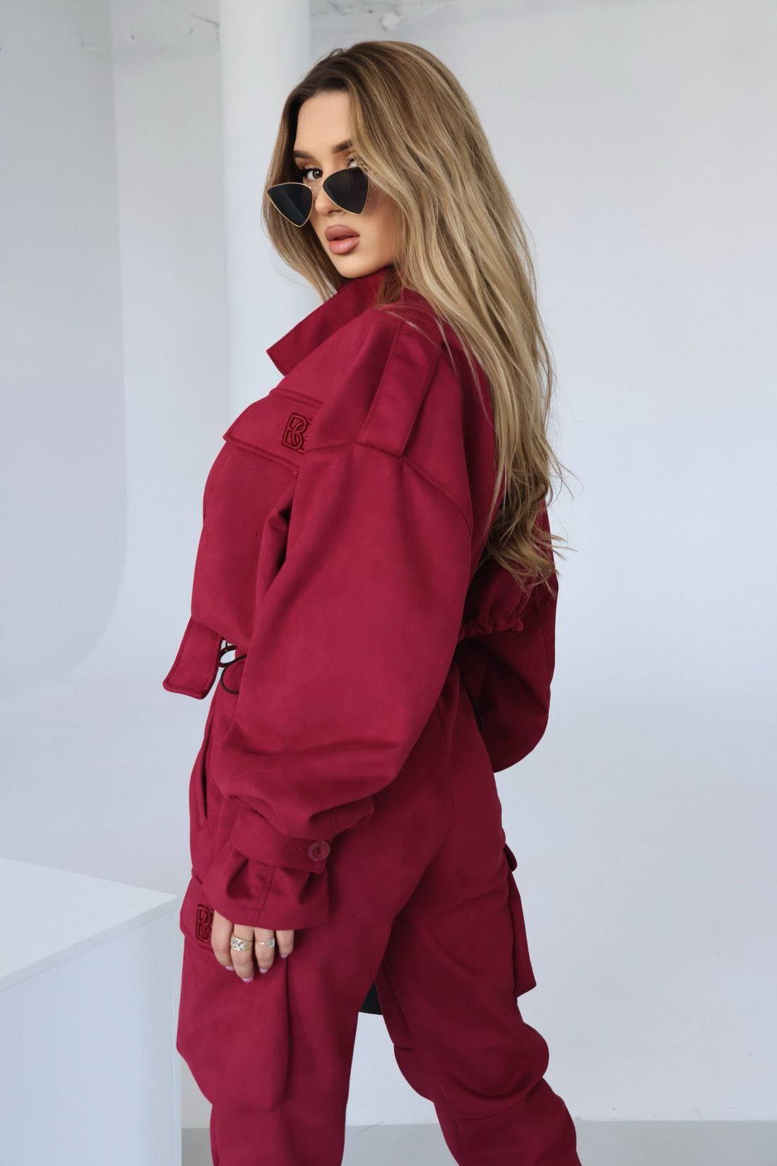 JACKE DAMEN BG MILITARY | BORDEAUX