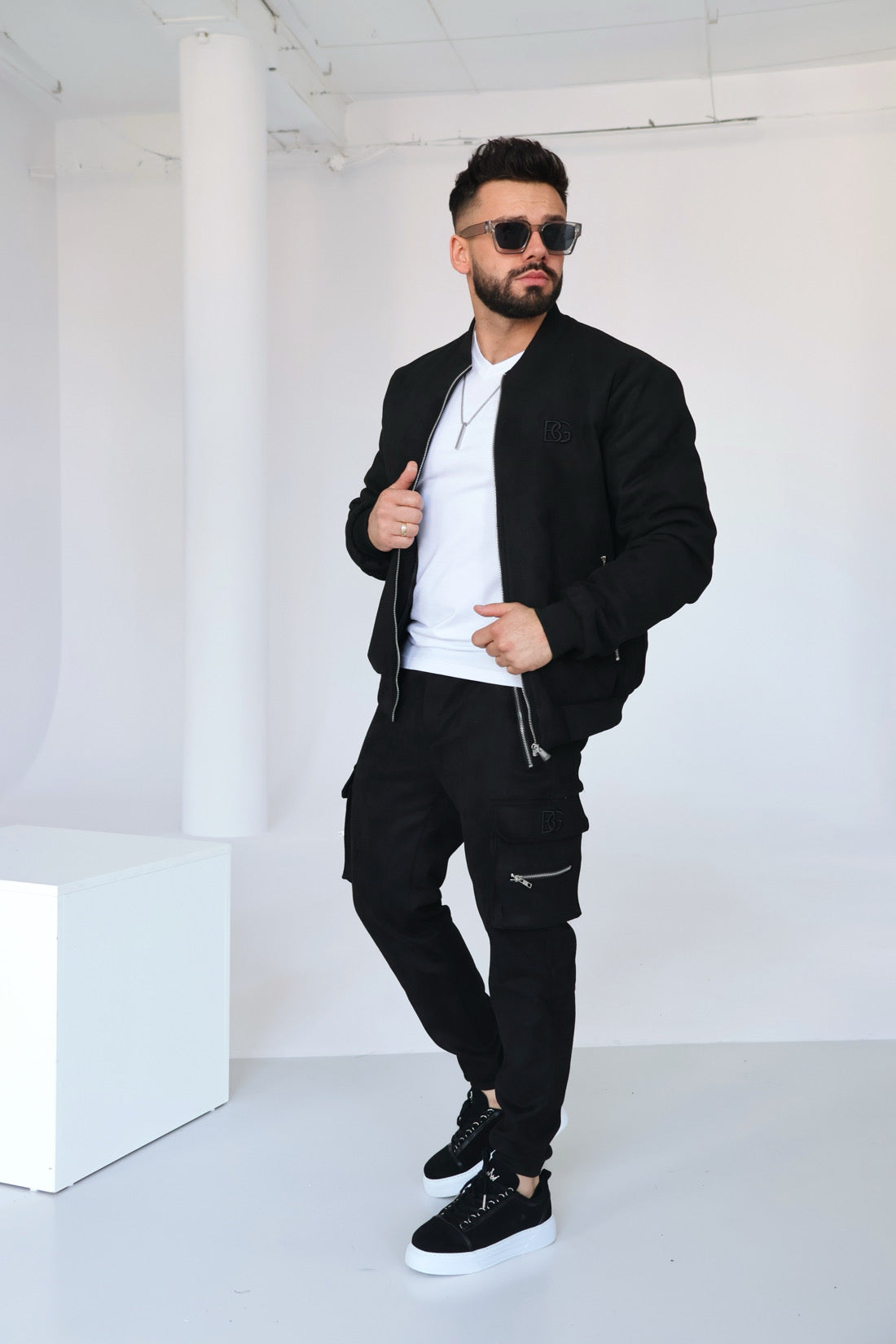 HERRENHOSE BG SALVATORE | SCHWARZ