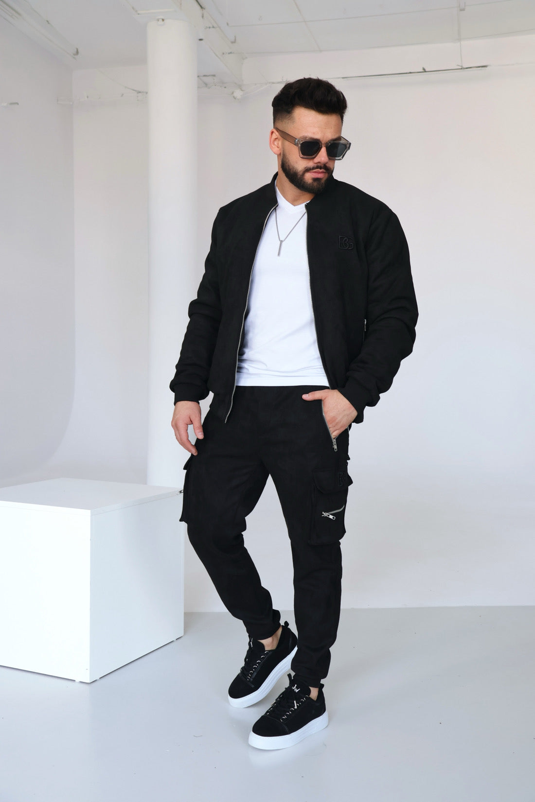 HERRENHOSE BG SALVATORE | SCHWARZ
