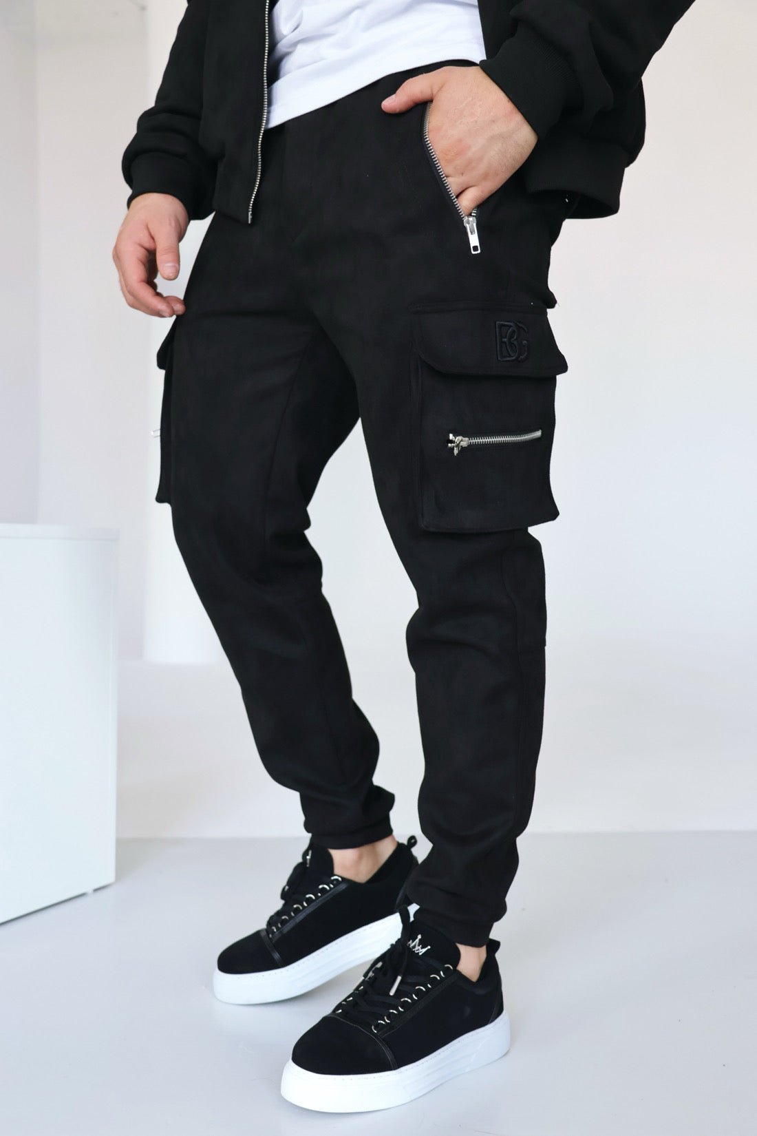HERRENHOSE BG SALVATORE | SCHWARZ