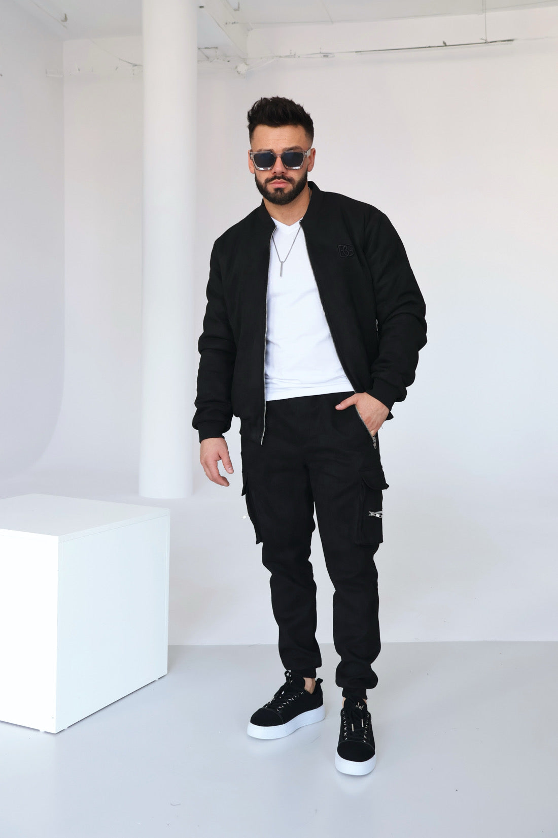 HERRENHOSE BG SALVATORE | SCHWARZ