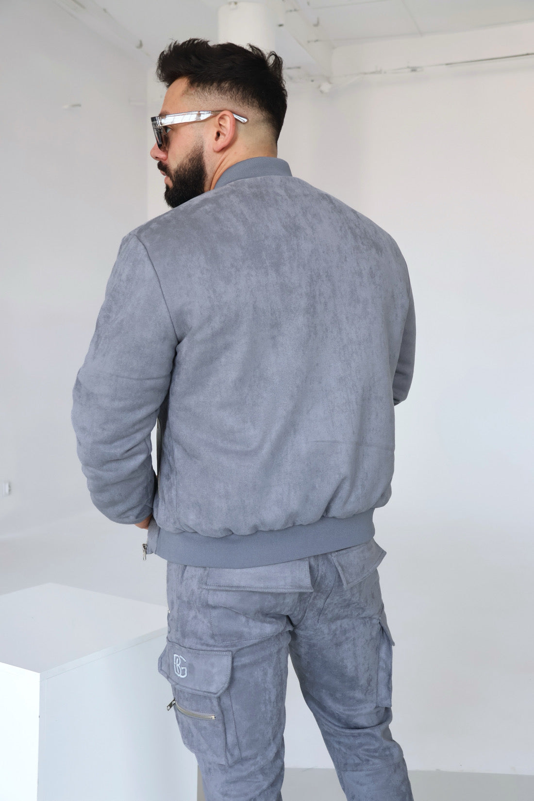 JACKE HERREN BG DAMON | GRAU