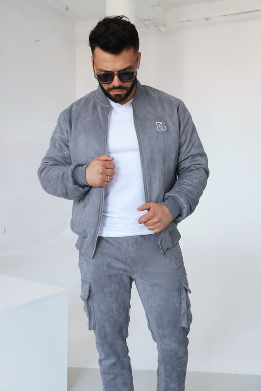 JACKE HERREN BG DAMON | GRAU