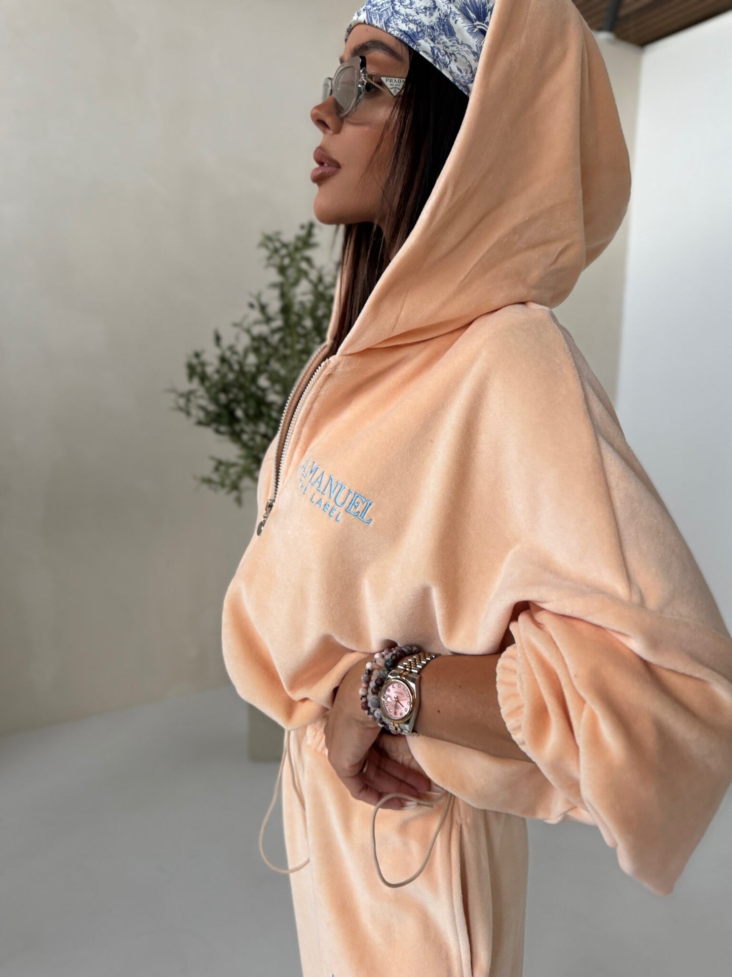Sweatshirt BIGGY aprikosenfarbe