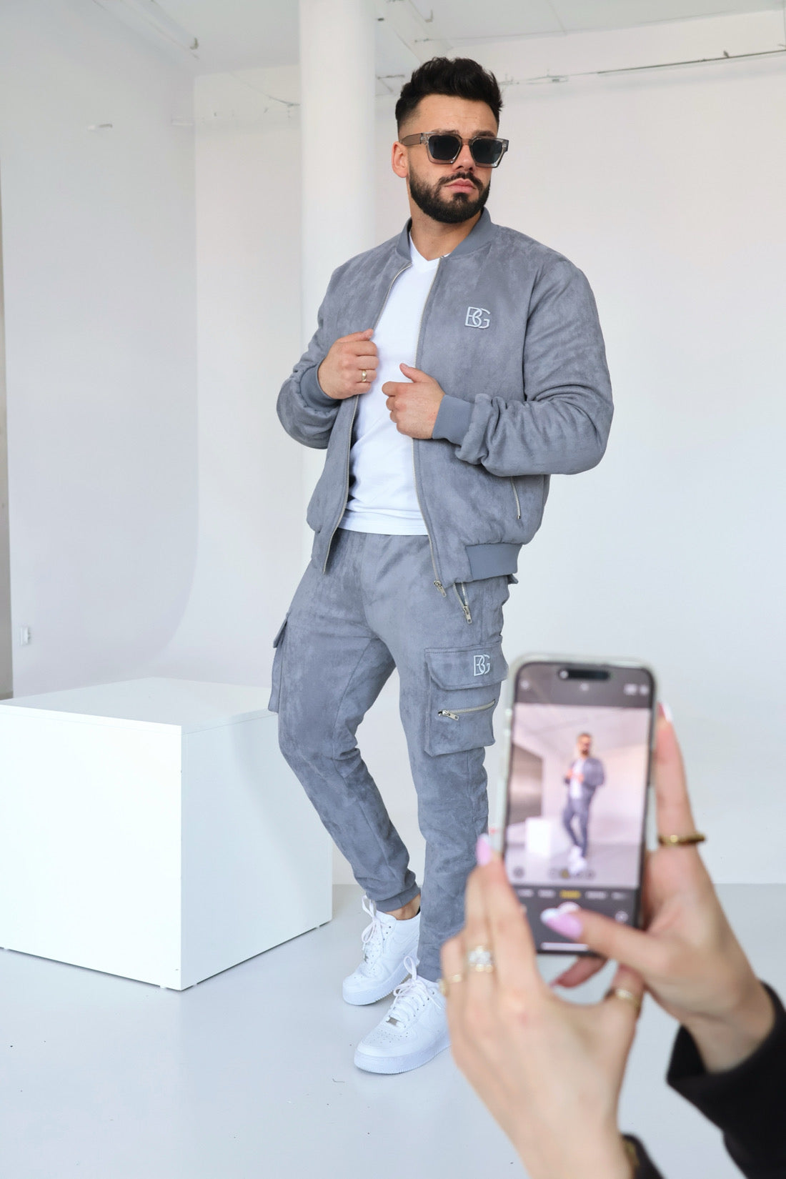 HERRENHOSE  BG SALVATORE | GRAU