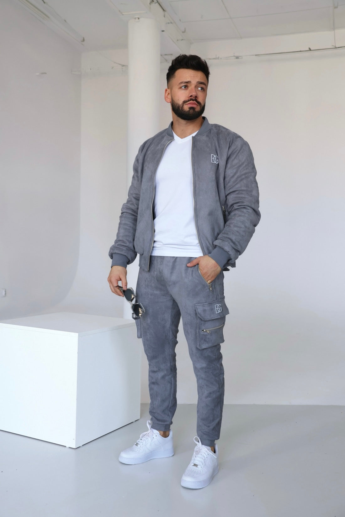 HERRENHOSE  BG SALVATORE | GRAU