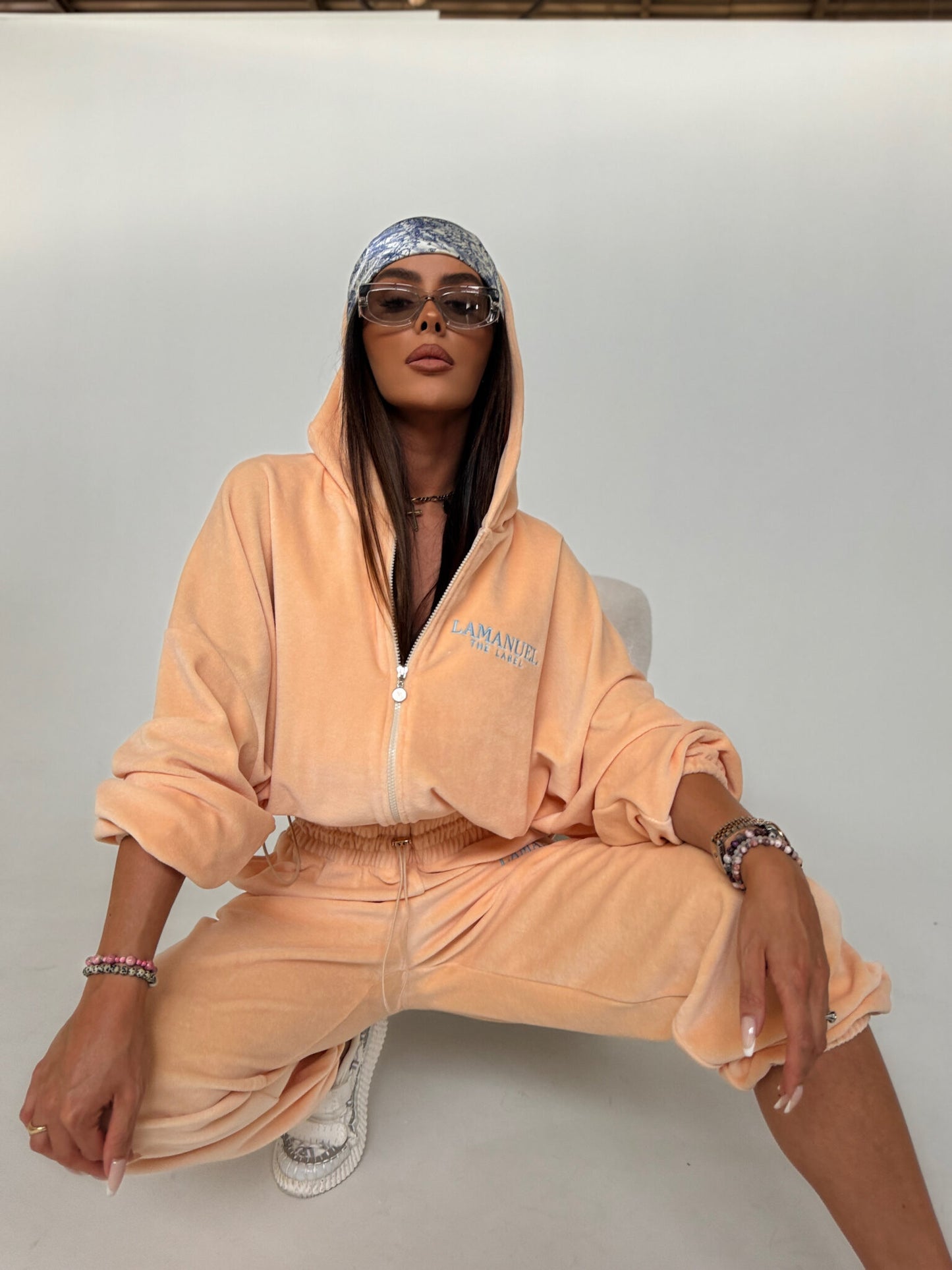 Sweatshirt BIGGY aprikosenfarbe