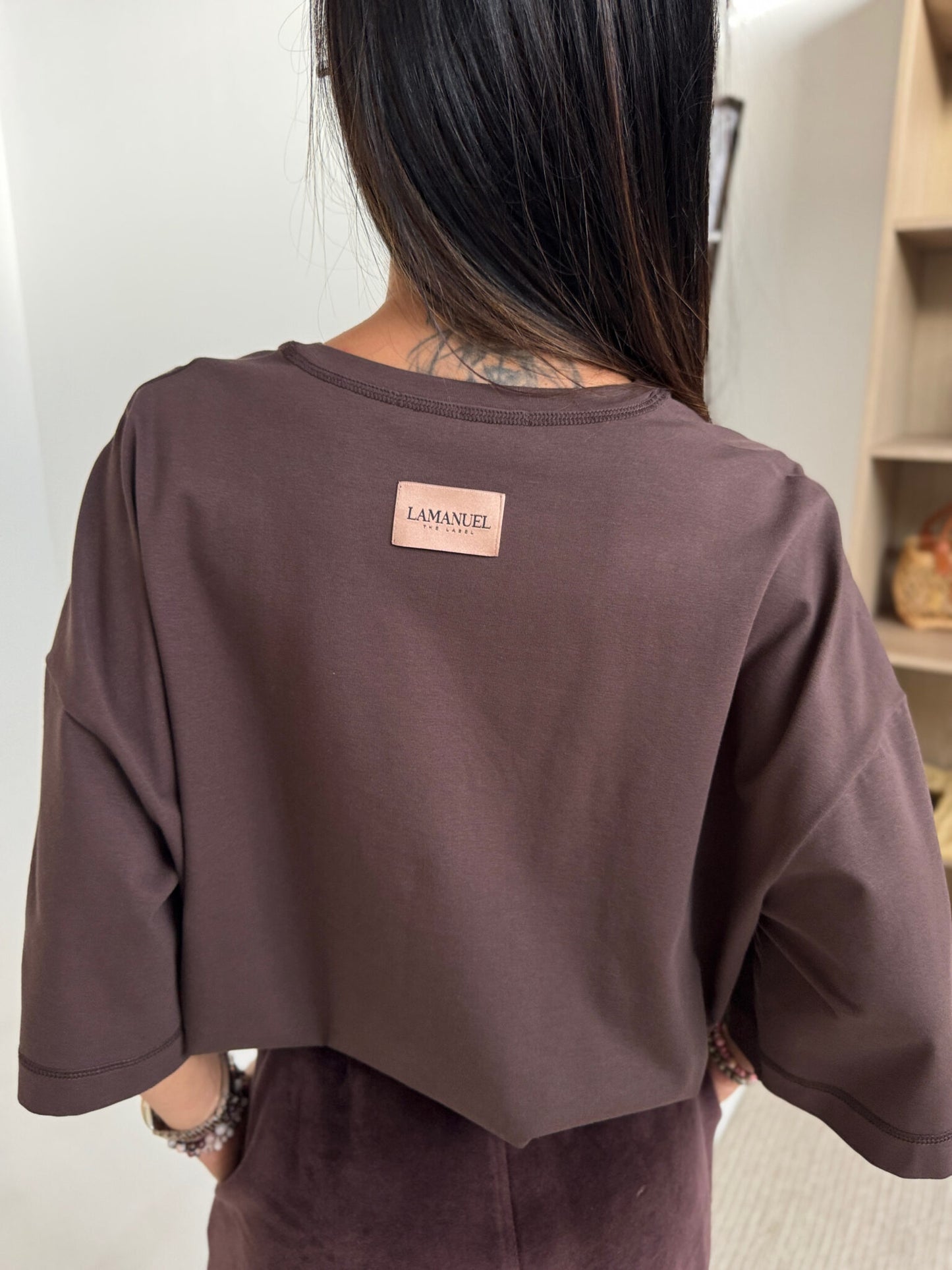 Tshirt HUNT braun