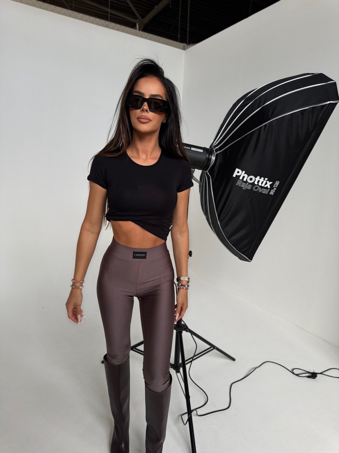 LEGGINGS FAMOUS braun
