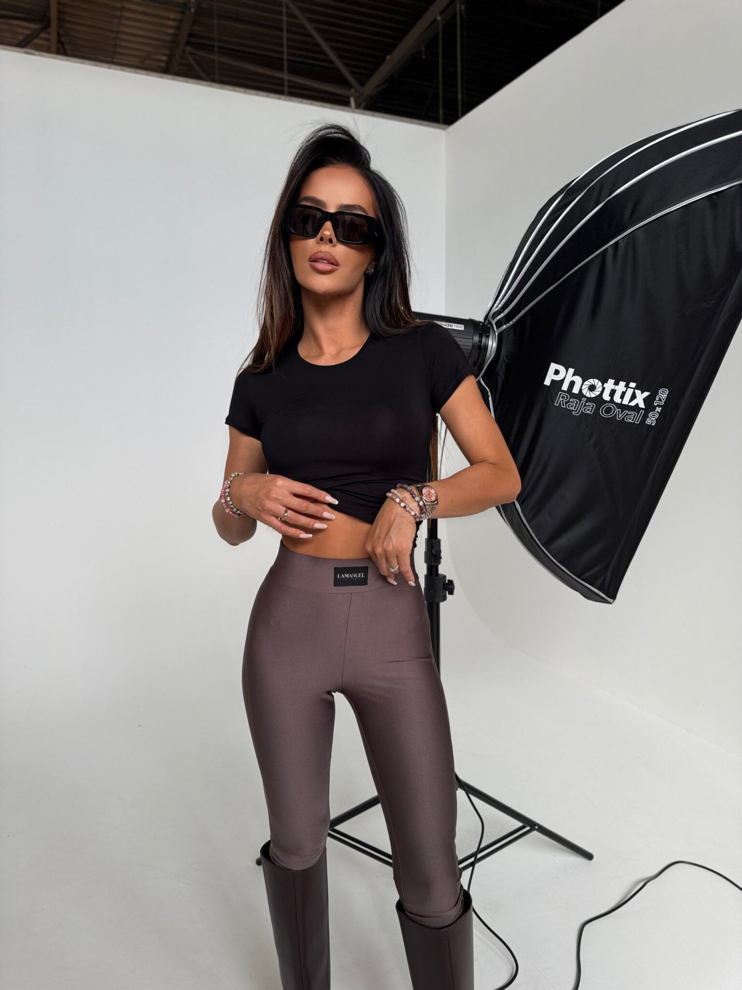 LEGGINGS FAMOUS braun