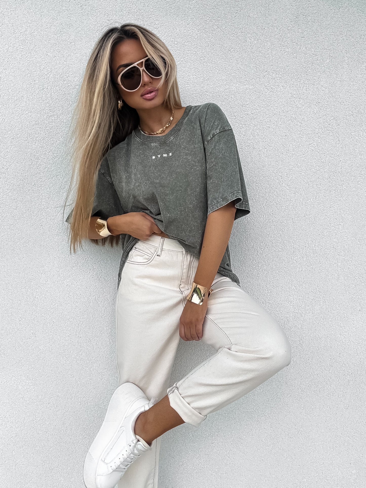 T-shirt PLAY - khaki