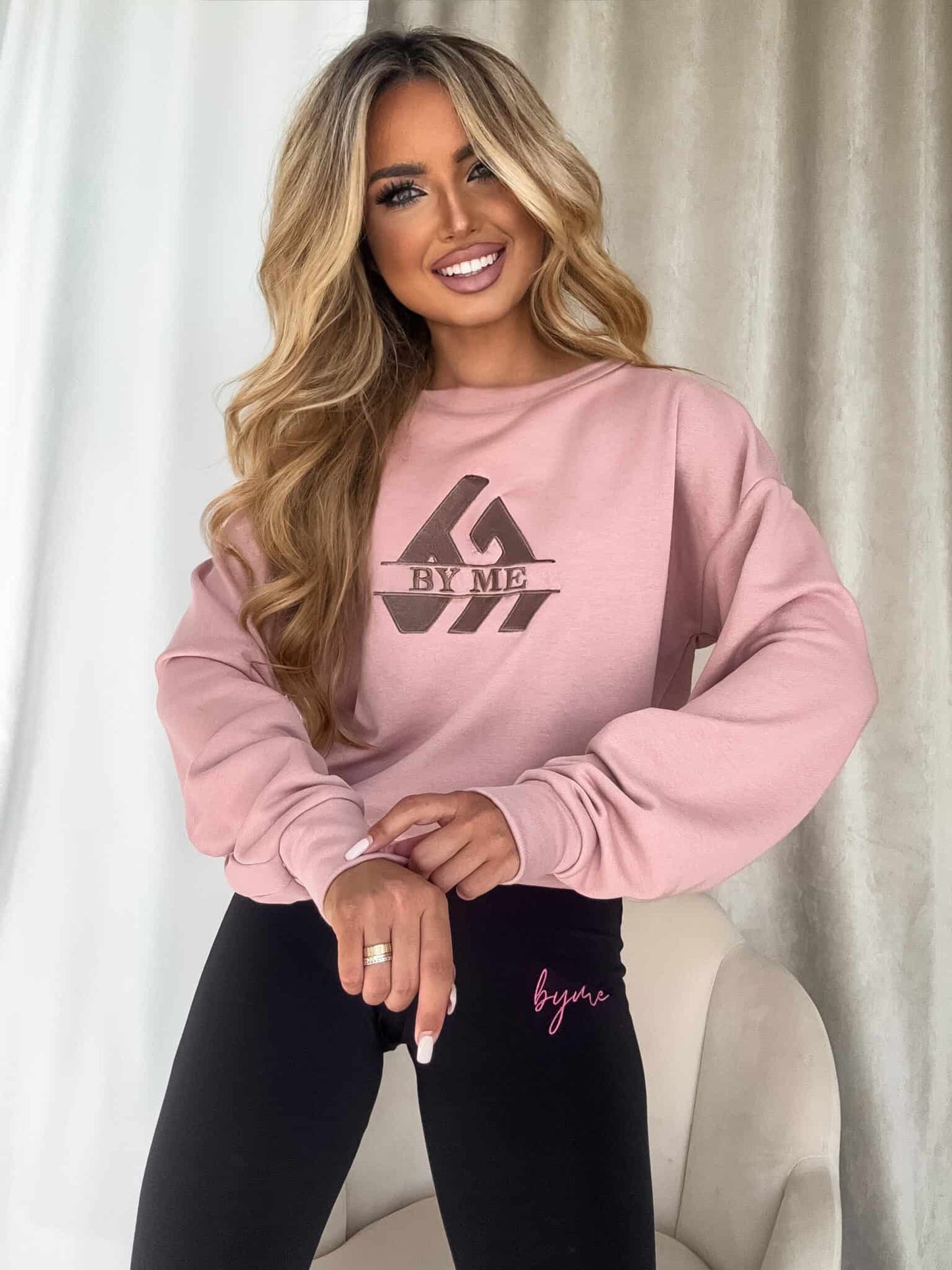 Sweatshirt LUXIT – rosa