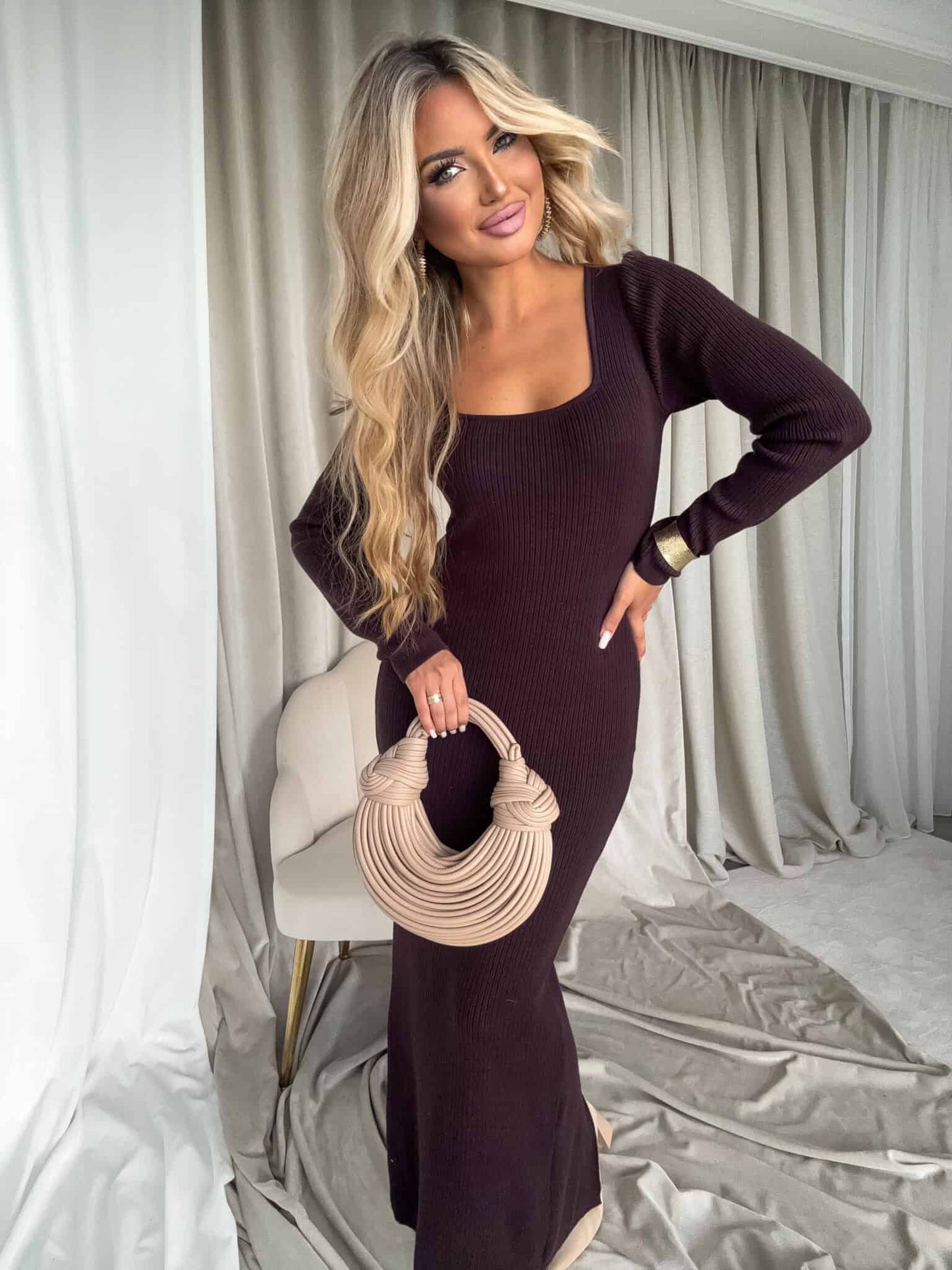 Kleid COYA - Schoko